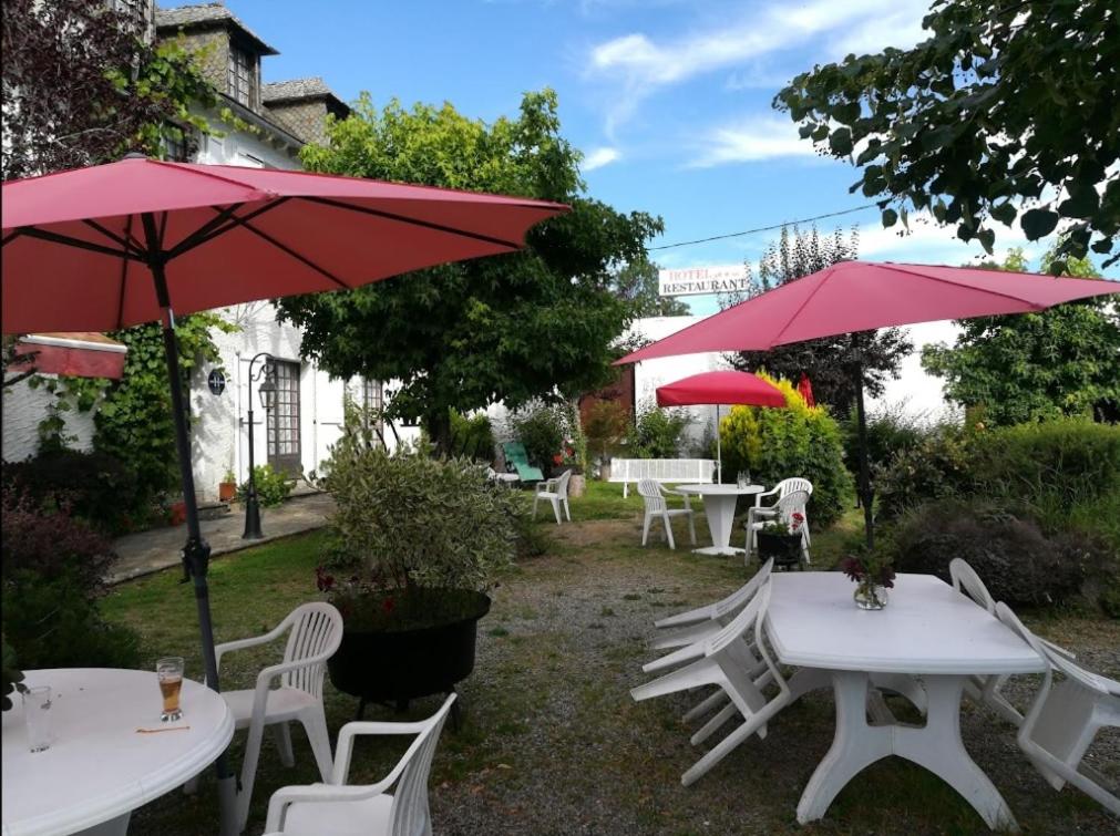 outdoor BBQ area