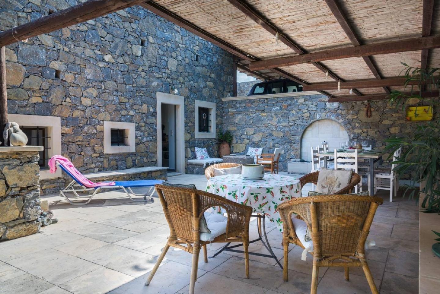 Authentic Cretan Stone Windmill view 2