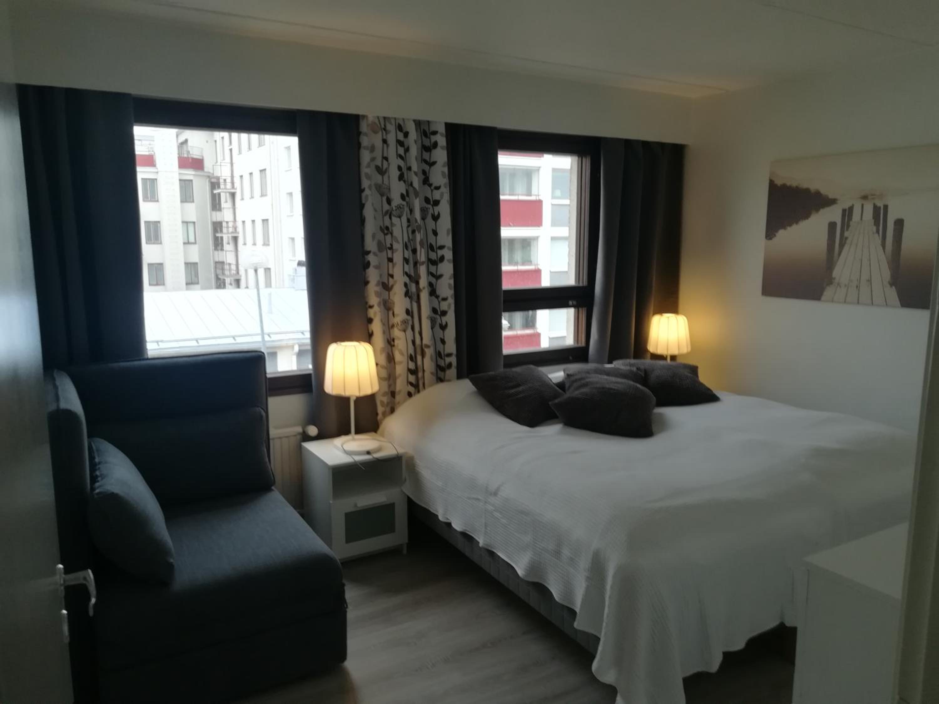 Apartment Oulu station view 4