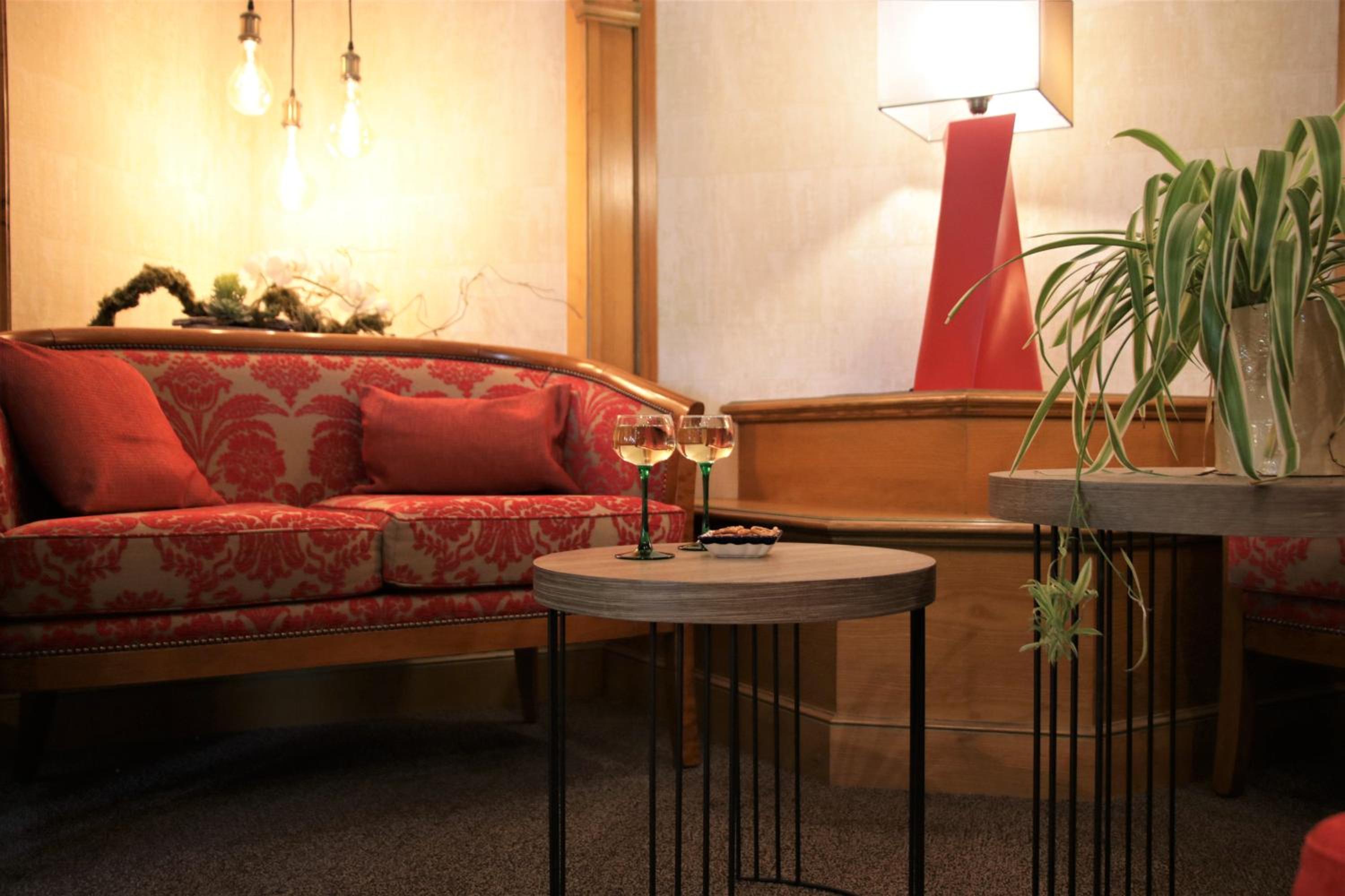 hotel reception