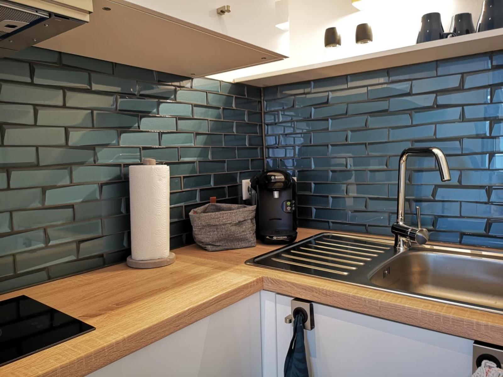RhePi-Apartment en Essen — kitchen