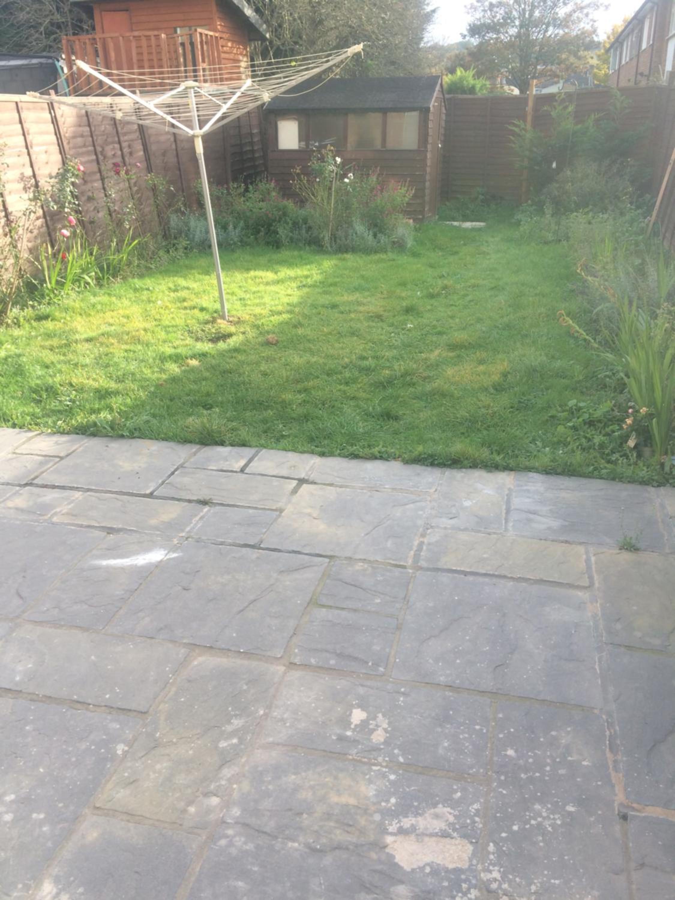 outdoor bbq area