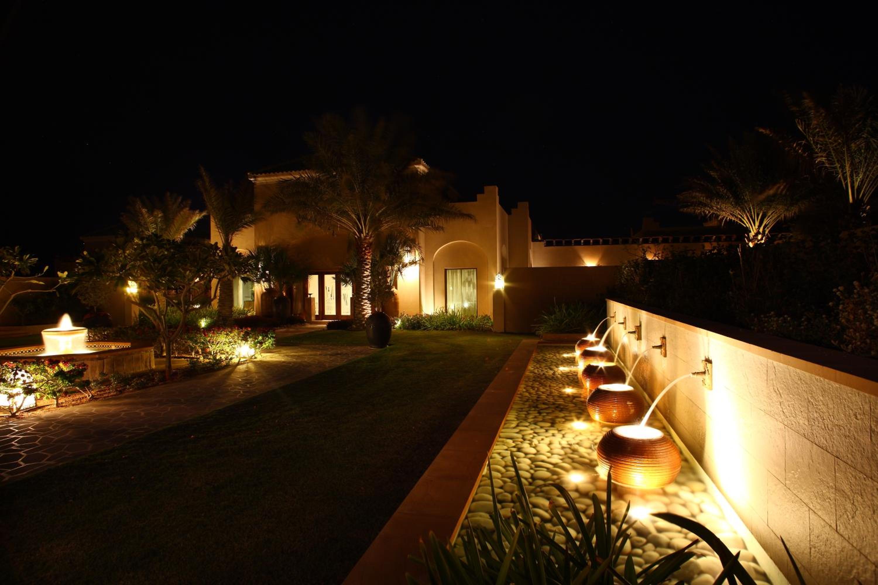outdoor BBQ area