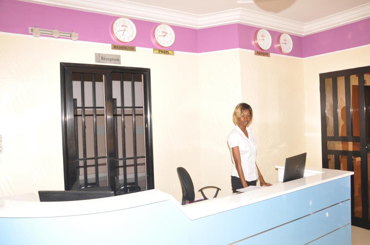 hotel reception