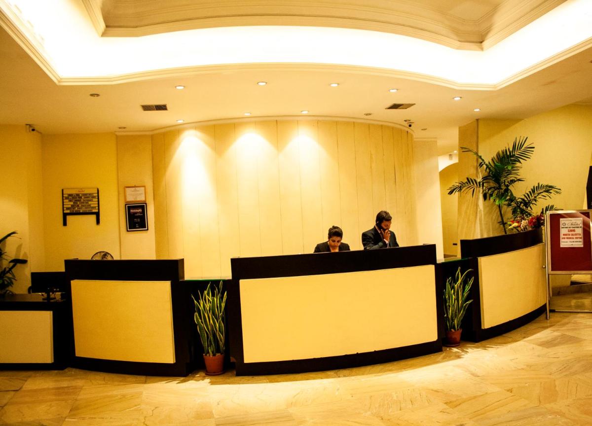 hotel reception