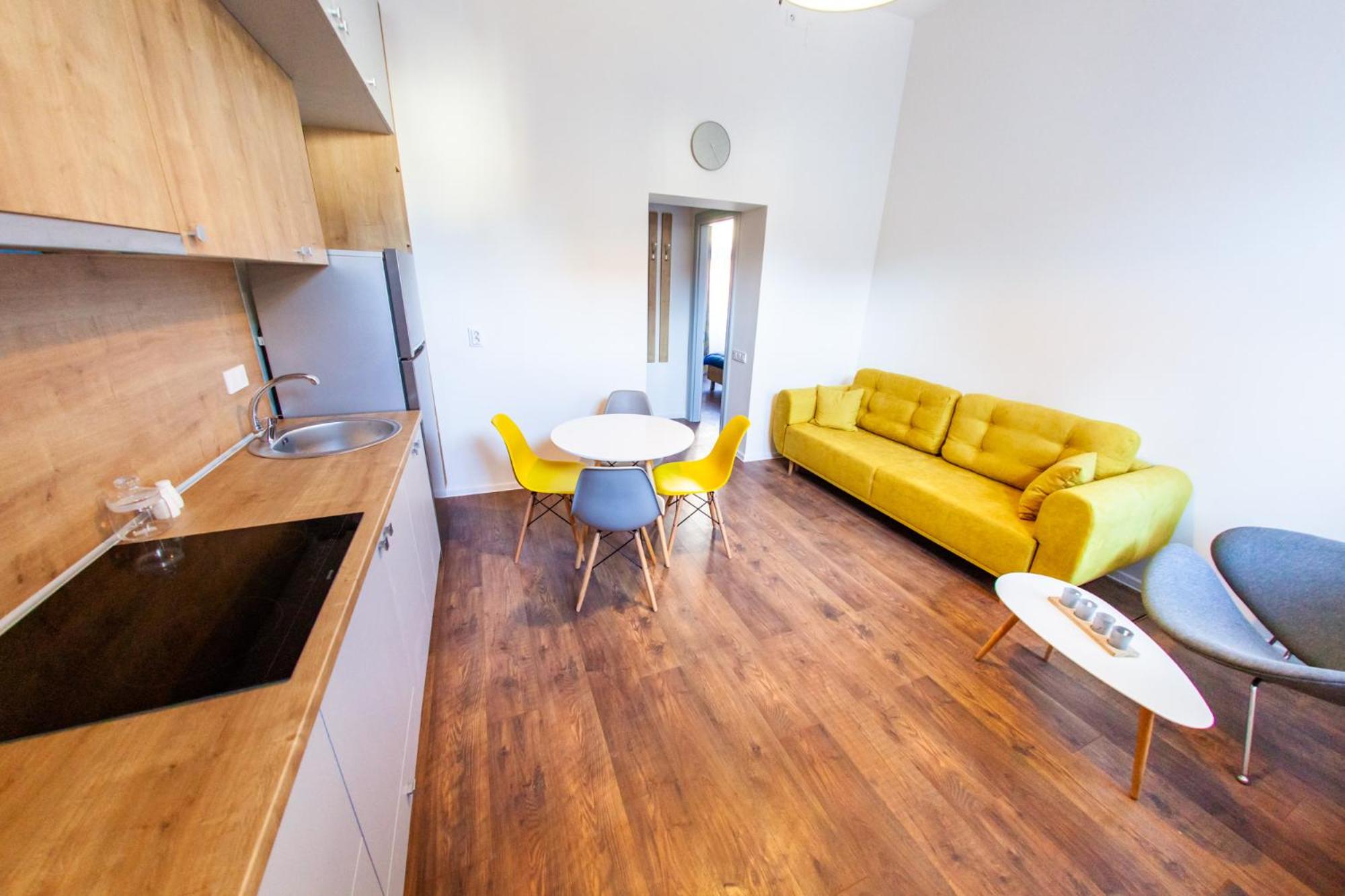 Central Luxury 2 apartamento en Cluj-Napoca — kitchen