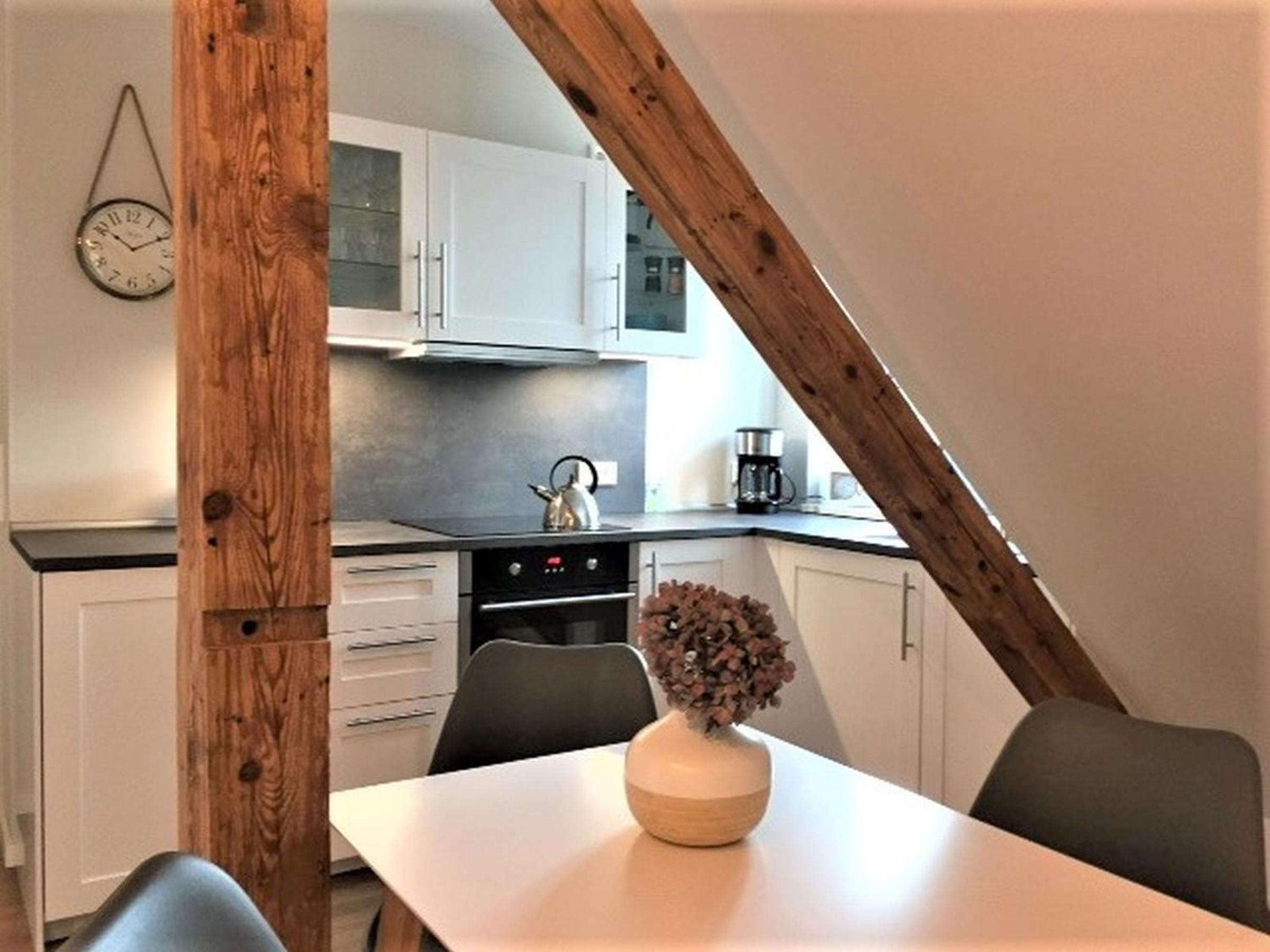 Ferienwohnung mit Sauna en Potsdam — kitchen