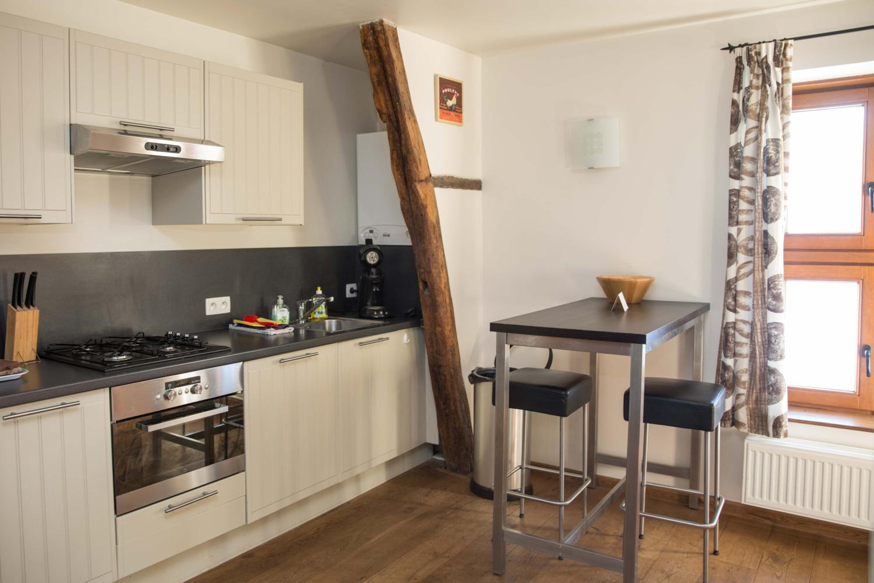 B&B Ferme de Leuze Rustieke Gîtes nabij Durbuy, eigen laadpalen