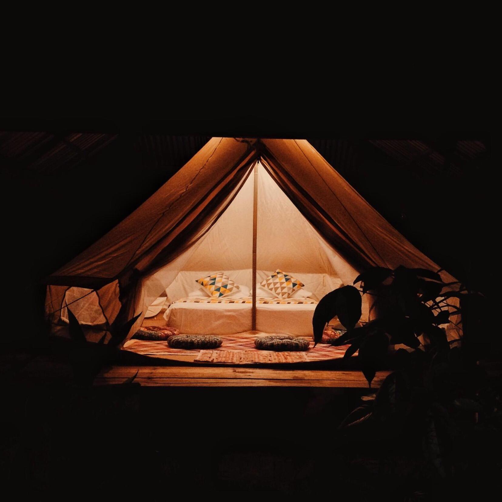 Cabanas de Nacpan Camping Resort view 2