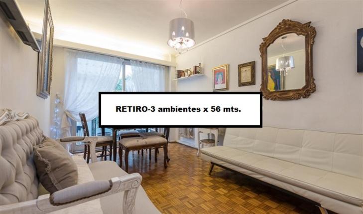 3 ambientes en Retiro / Recoleta (Centro)