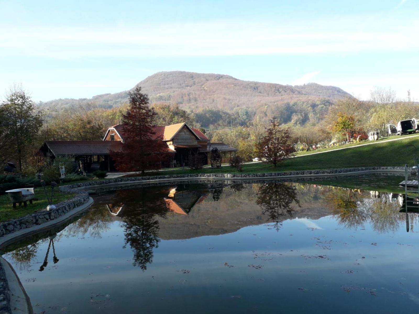 Country house with a pool in Medvednica Nature Park