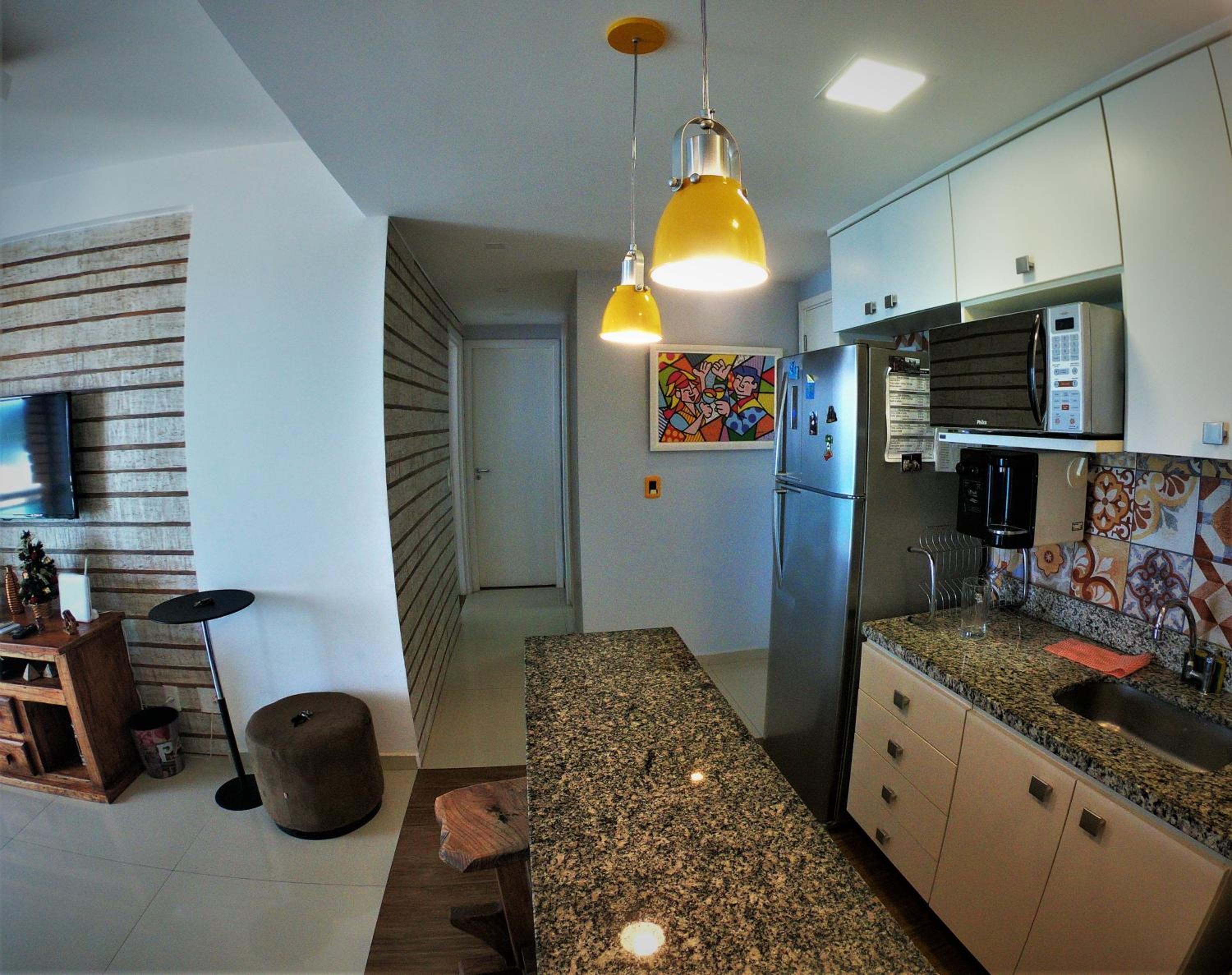 Porto Real Suites - Apto com vista para o mar e lazer de resort