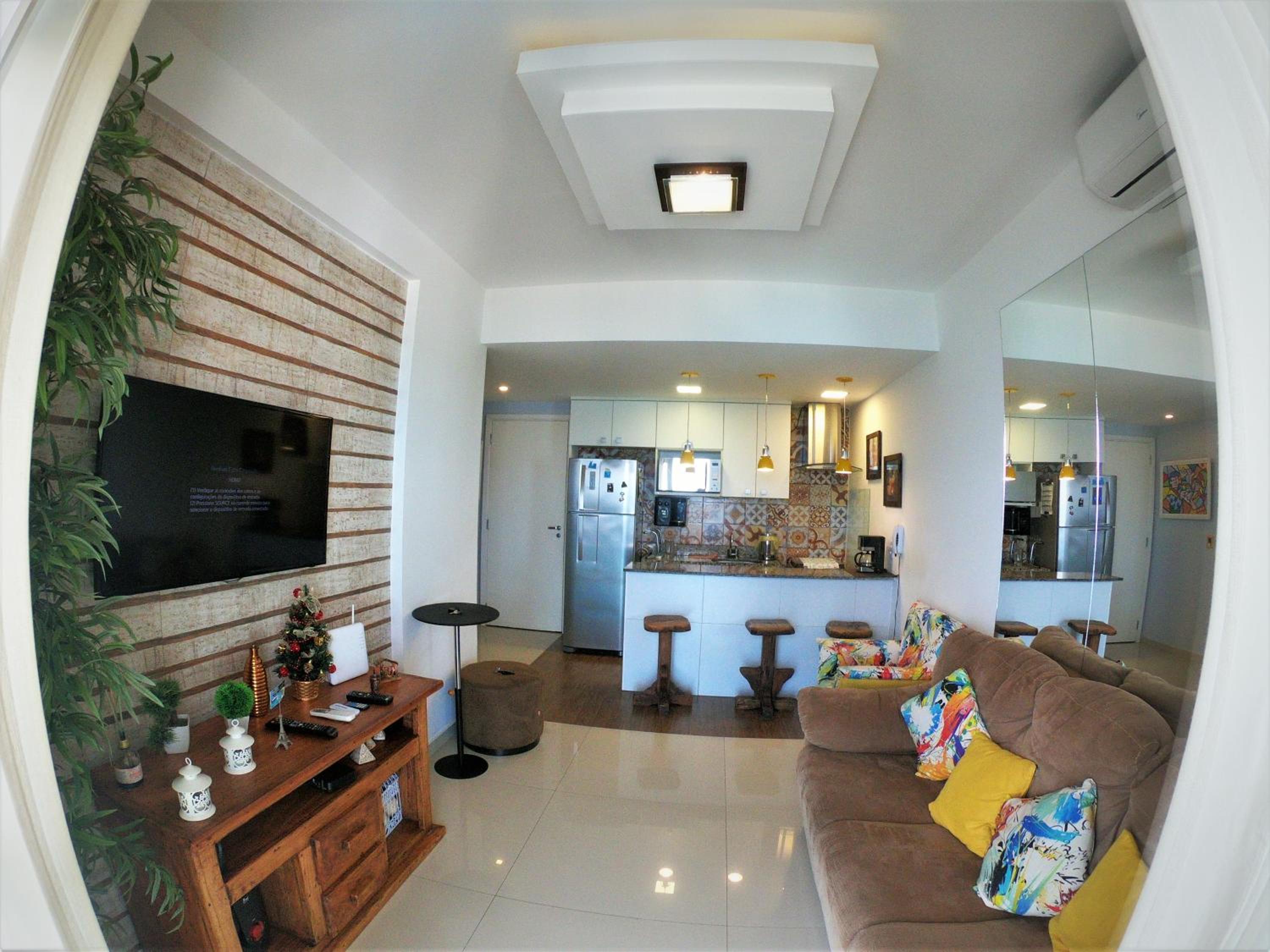 Porto Real Suites - Apto com vista para o mar e lazer de resort