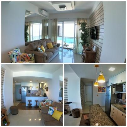 Porto Real Suites - Apto com vista para o mar e lazer de resort