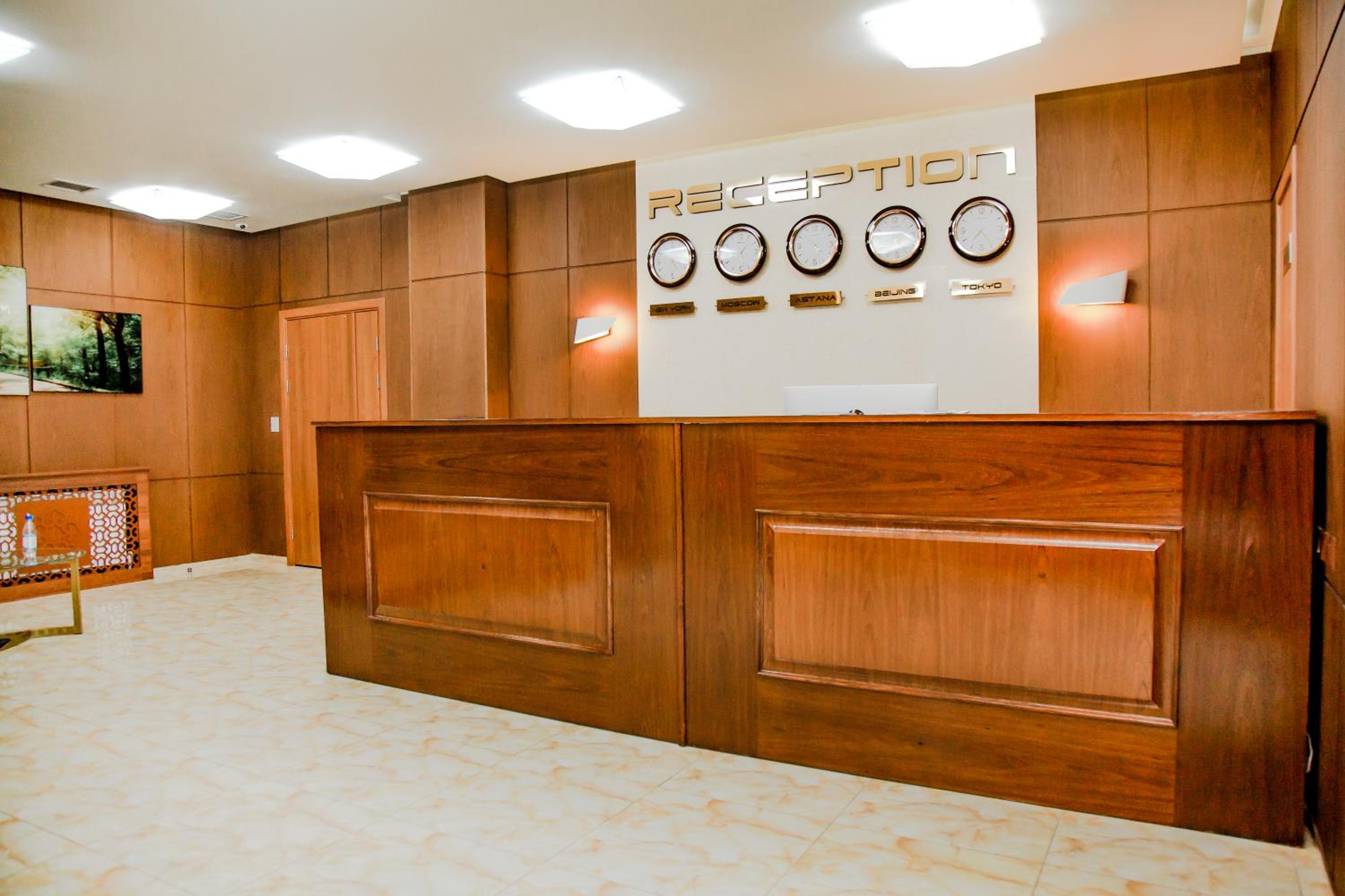 hotel reception