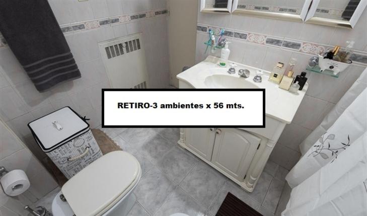 3 ambientes en Retiro / Recoleta (Centro)
