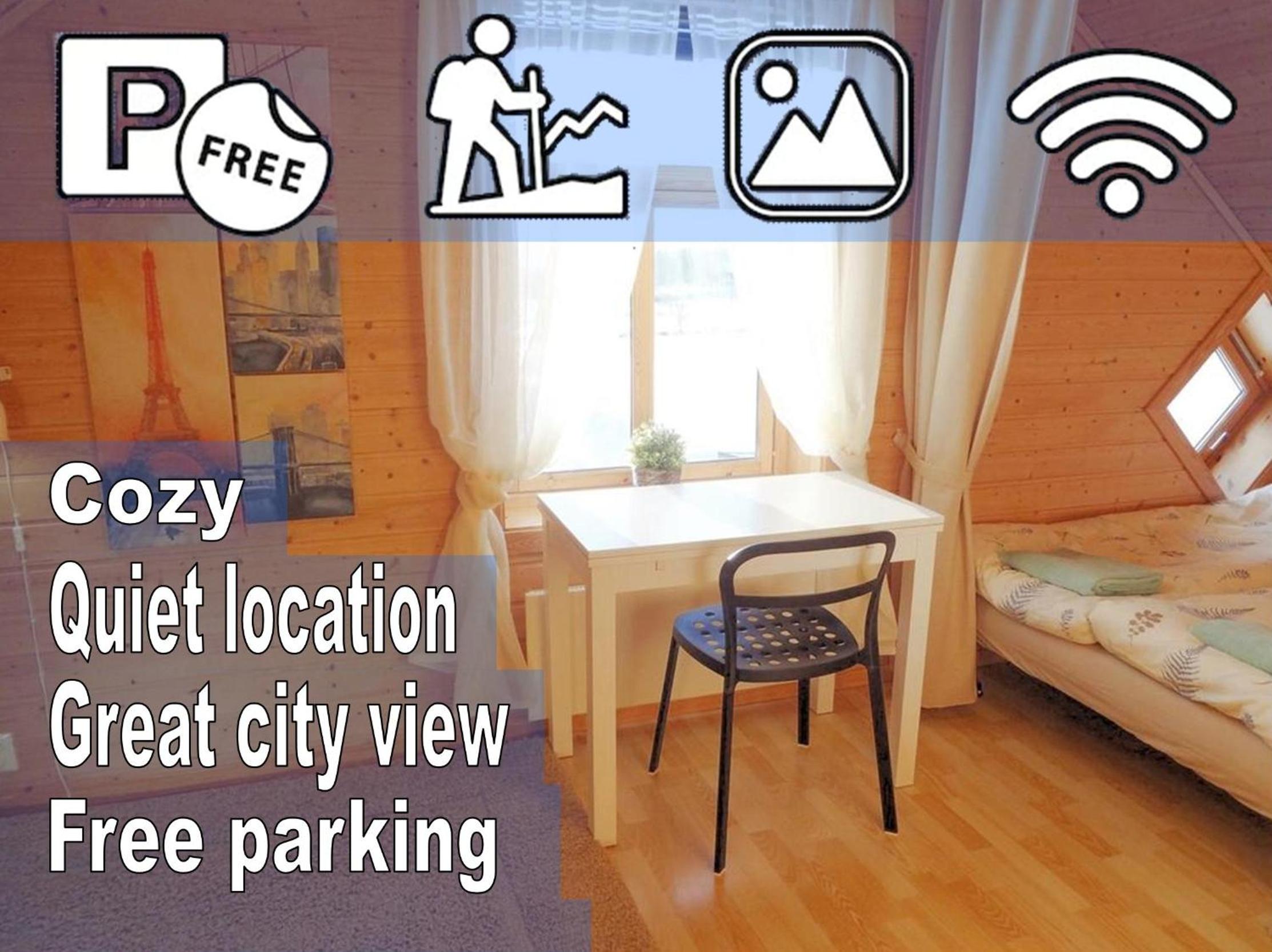 Fully equipped flat, 2 bedrooms, FREE car parking.