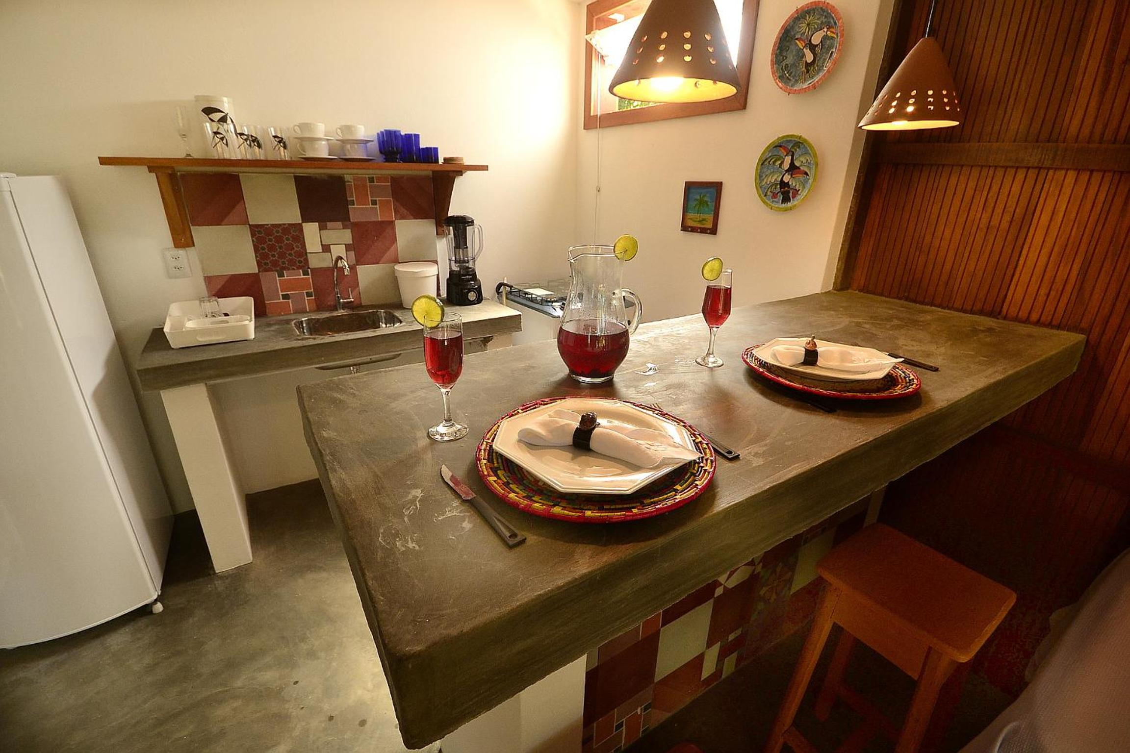 Boa Village- Bungalow com Piscina Natural- Praia de Algodões