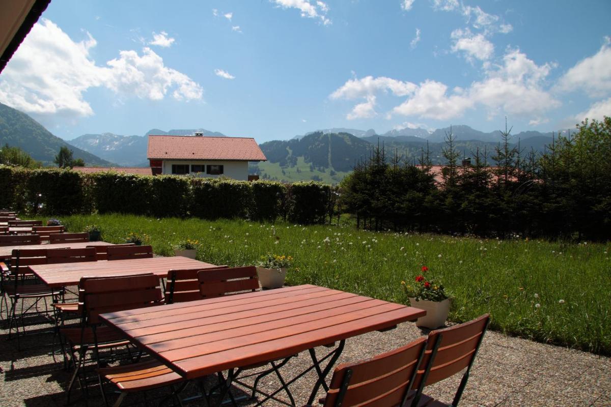 outdoor BBQ area