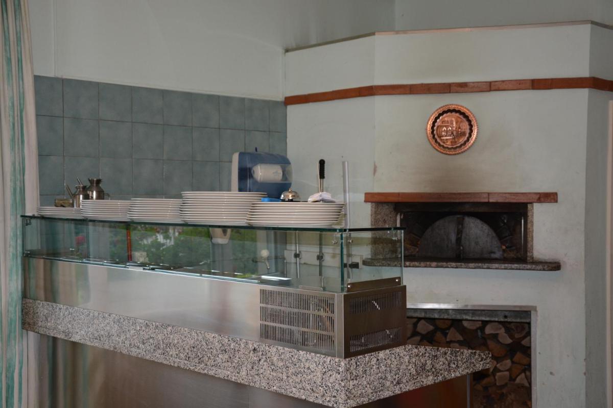 outdoor BBQ area
