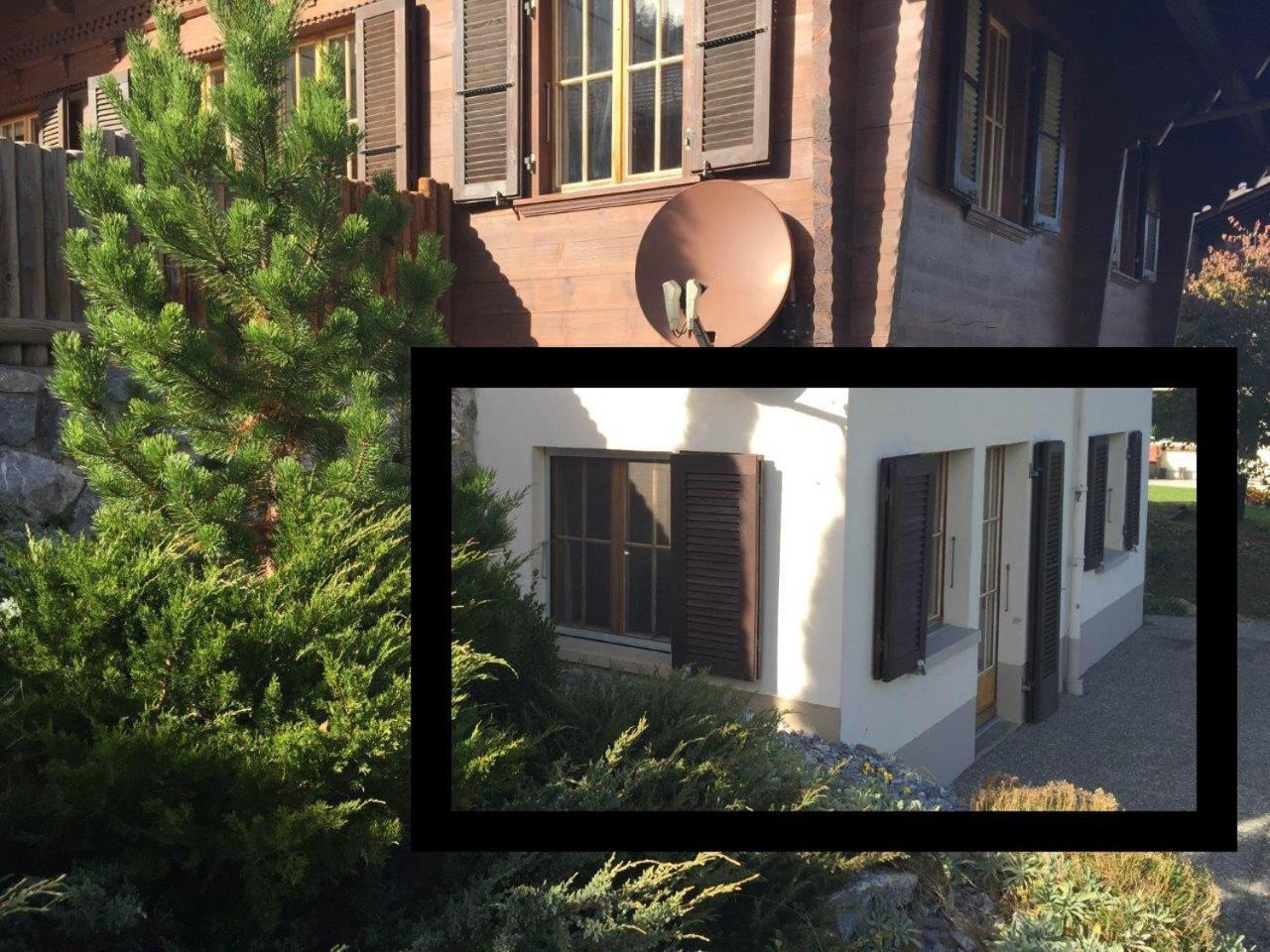 One Bedroom with mountain and garden view ground floor of Chalet Solaria