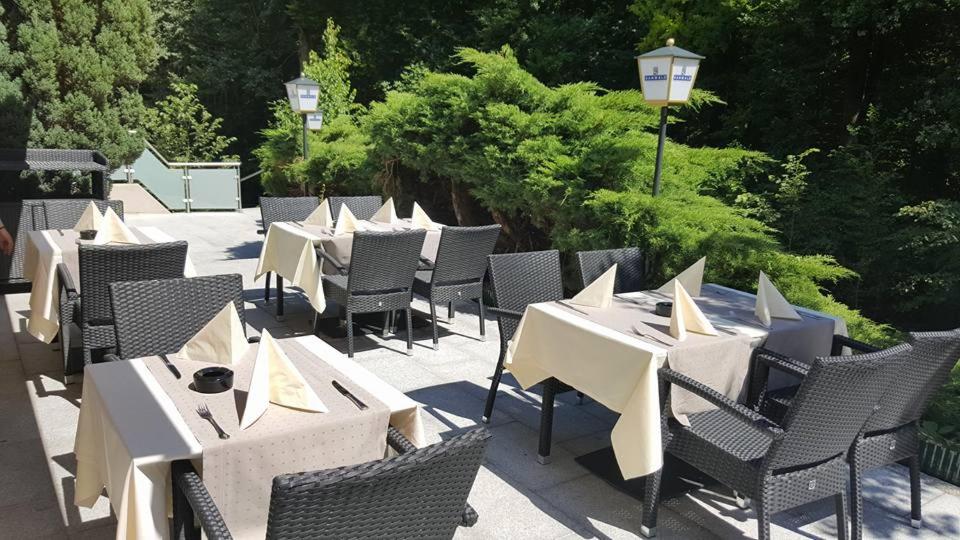 outdoor BBQ area