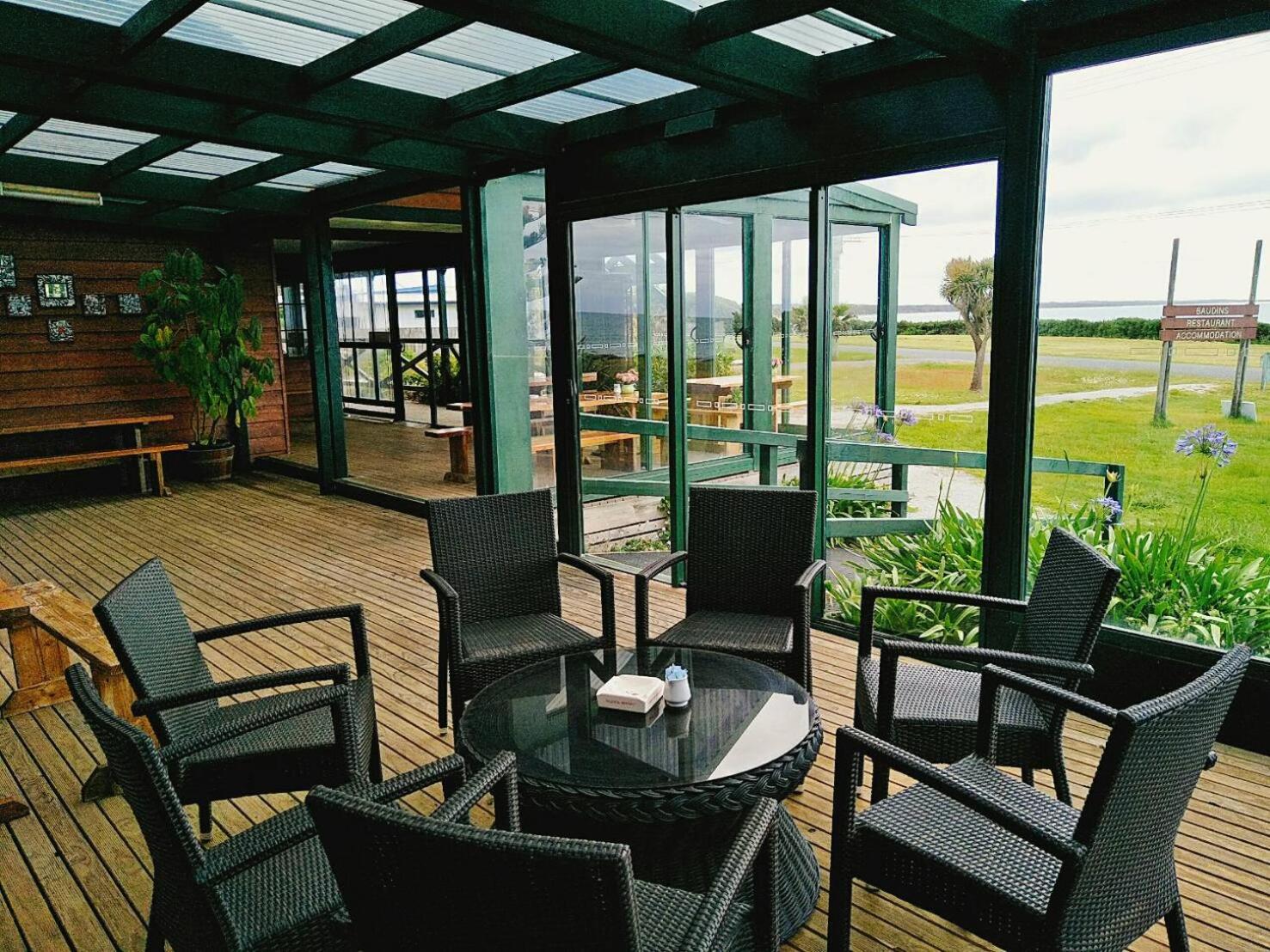 outdoor BBQ area
