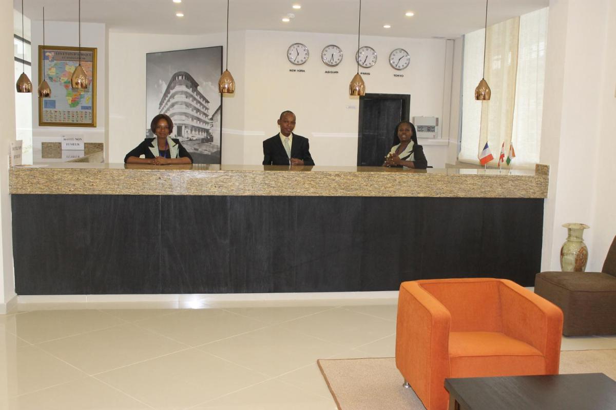 hotel reception