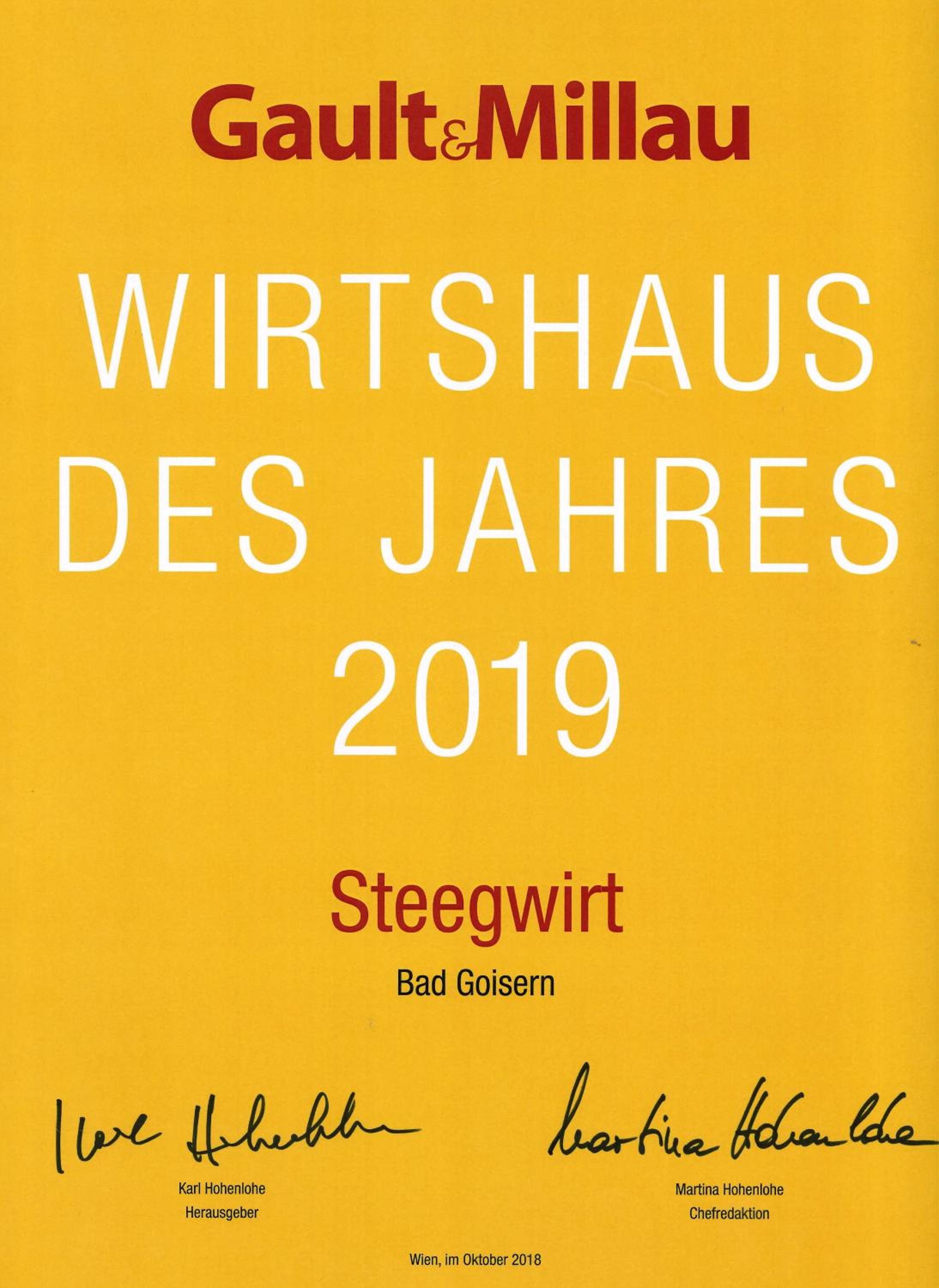 Welterbe-Wirtshaus Steegwirt