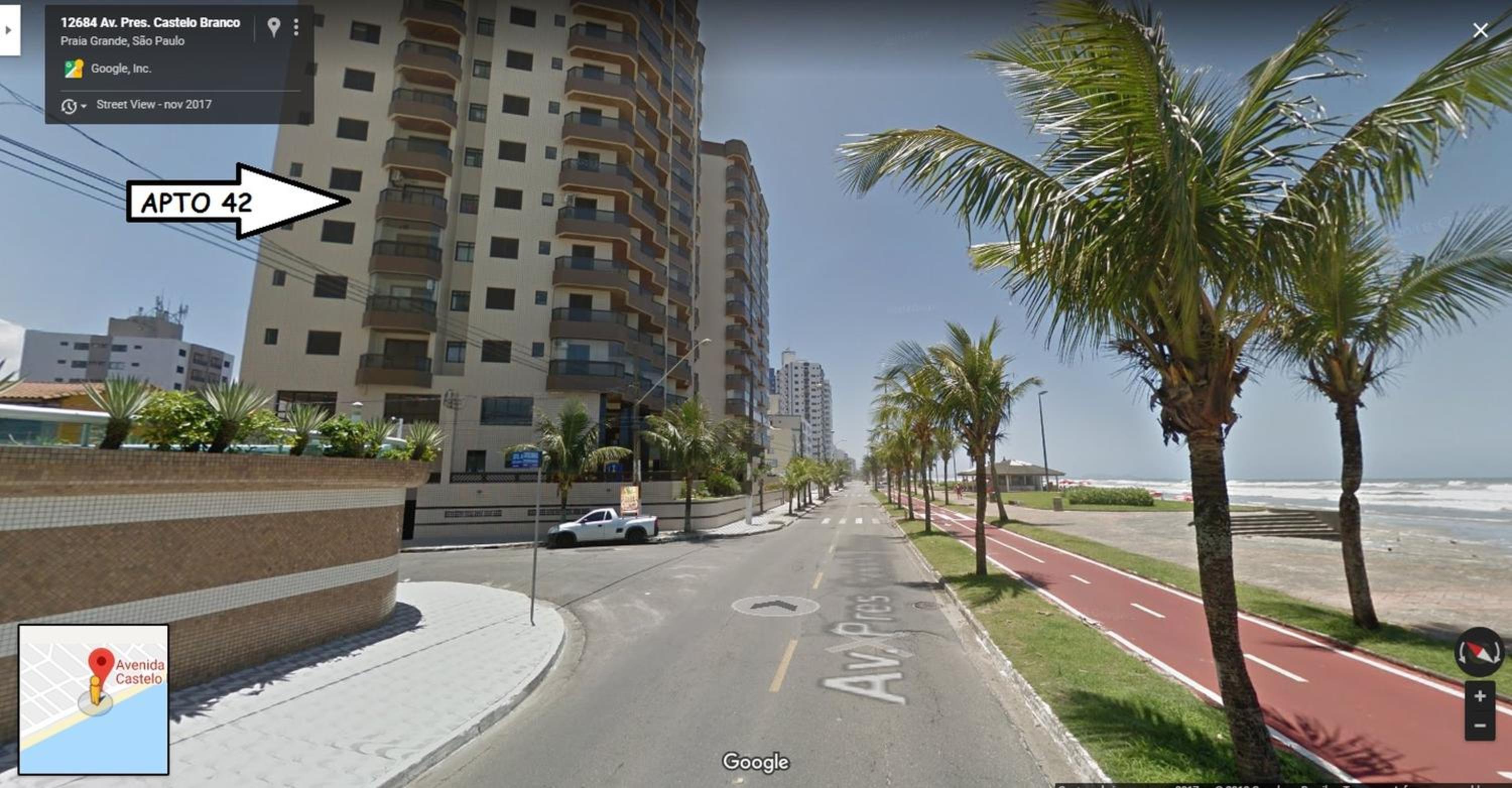 APTO DE FRENTE PARA O MAR - CAIÇARA