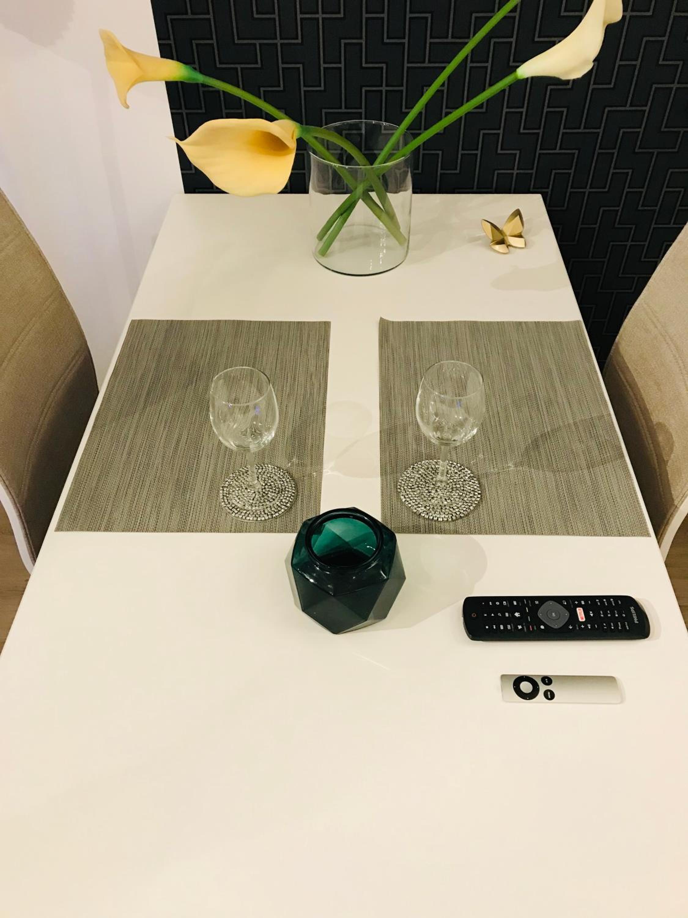 Apartement Blanc de luxe