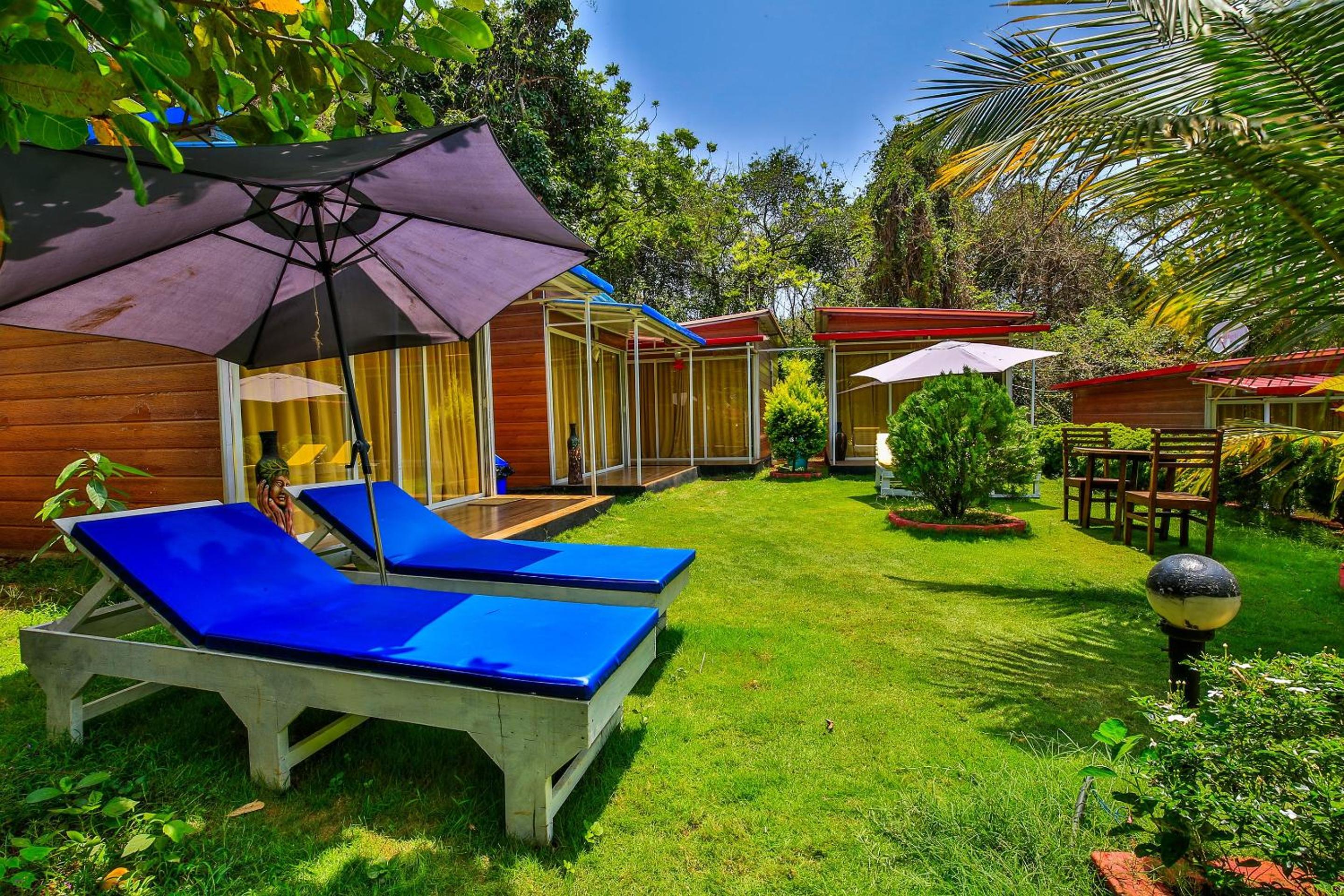 Zulu Land cottages - near Curlies beach shack and shiva valley - Anjuna beach view 2