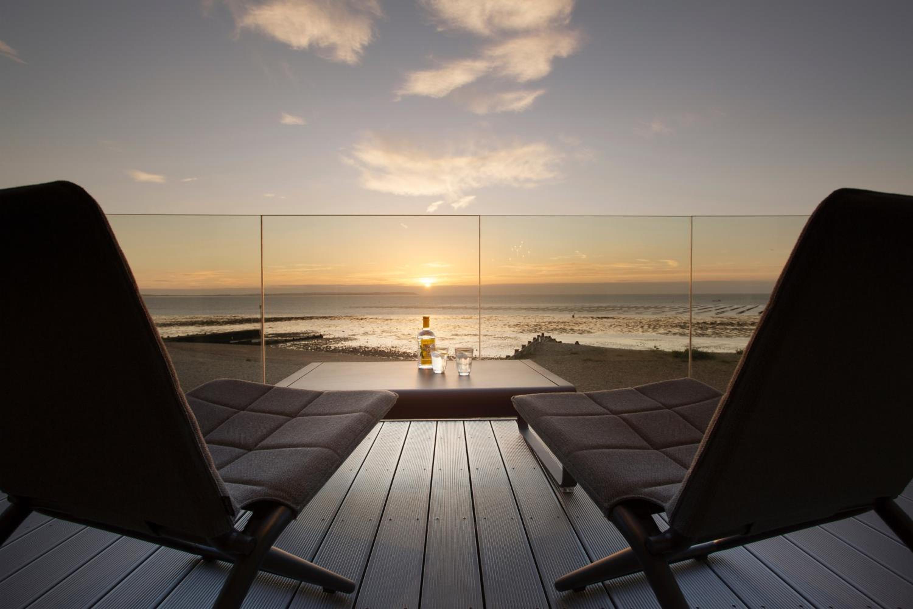Sea Sunset Cottage view 2