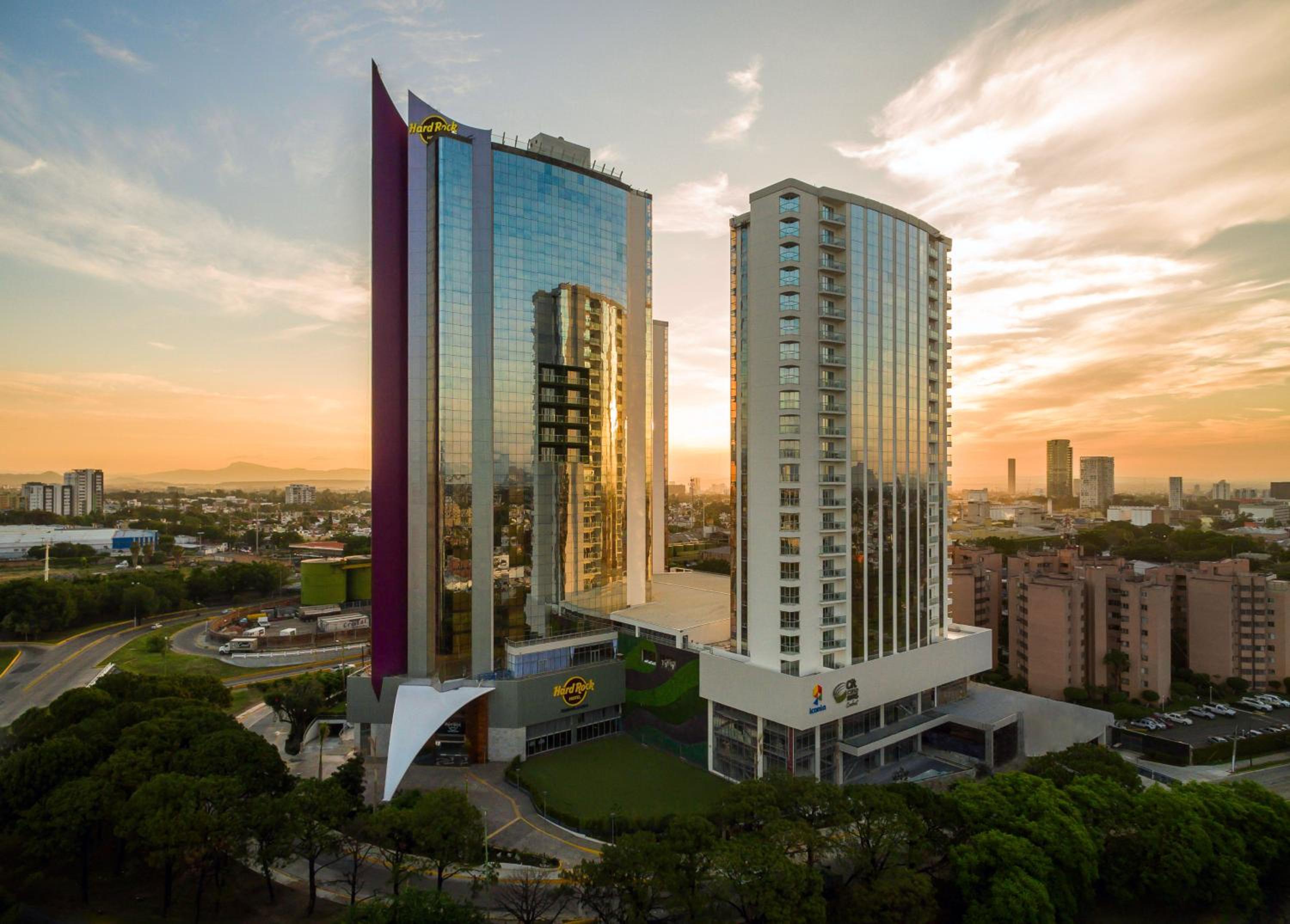 Hard Rock Hotel Guadalajara — exterior view, Guadalajara, mx