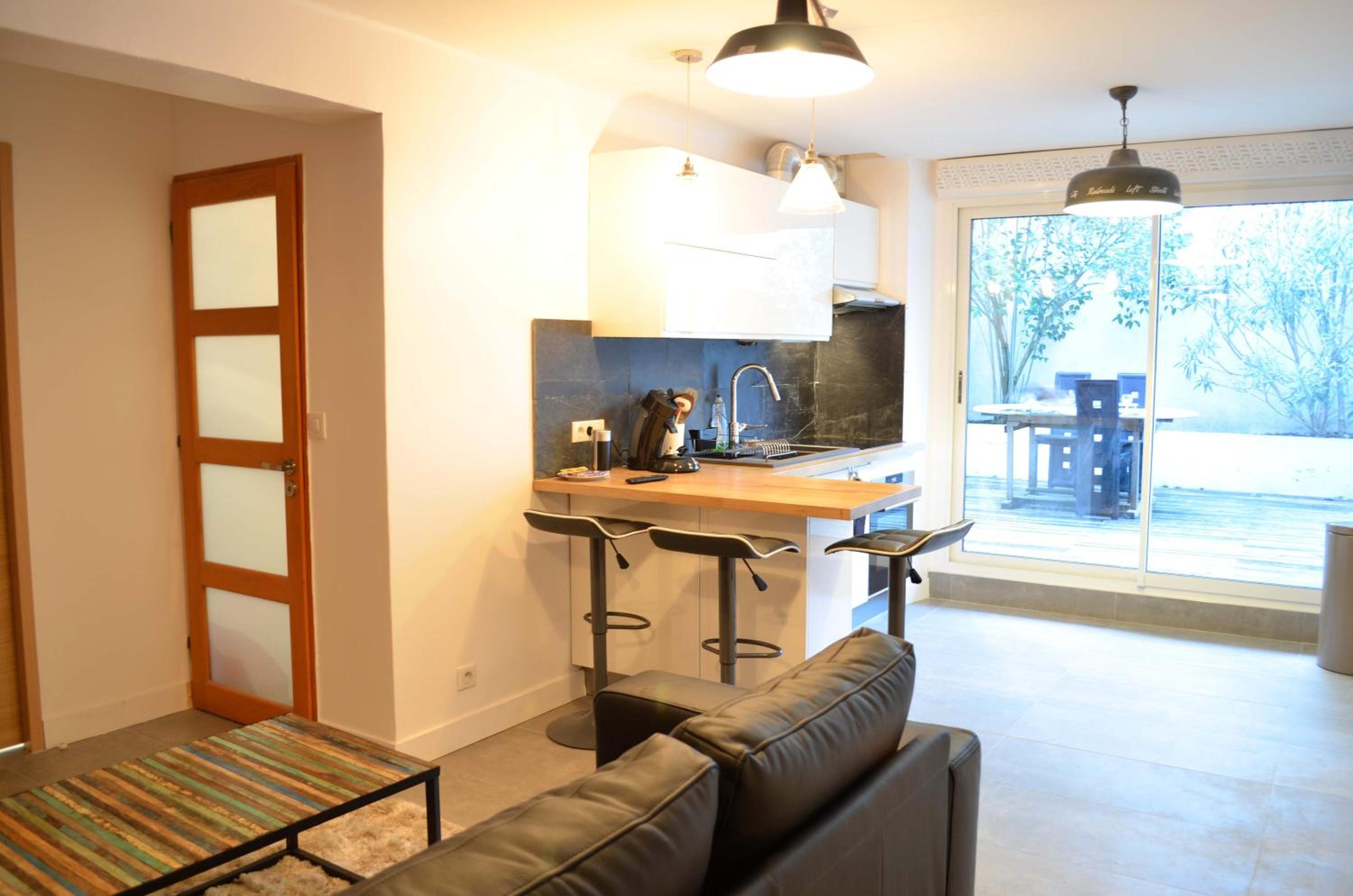 Wood & Bricks, appartement 1 chambre au calme - centre ville - Wifi view 3