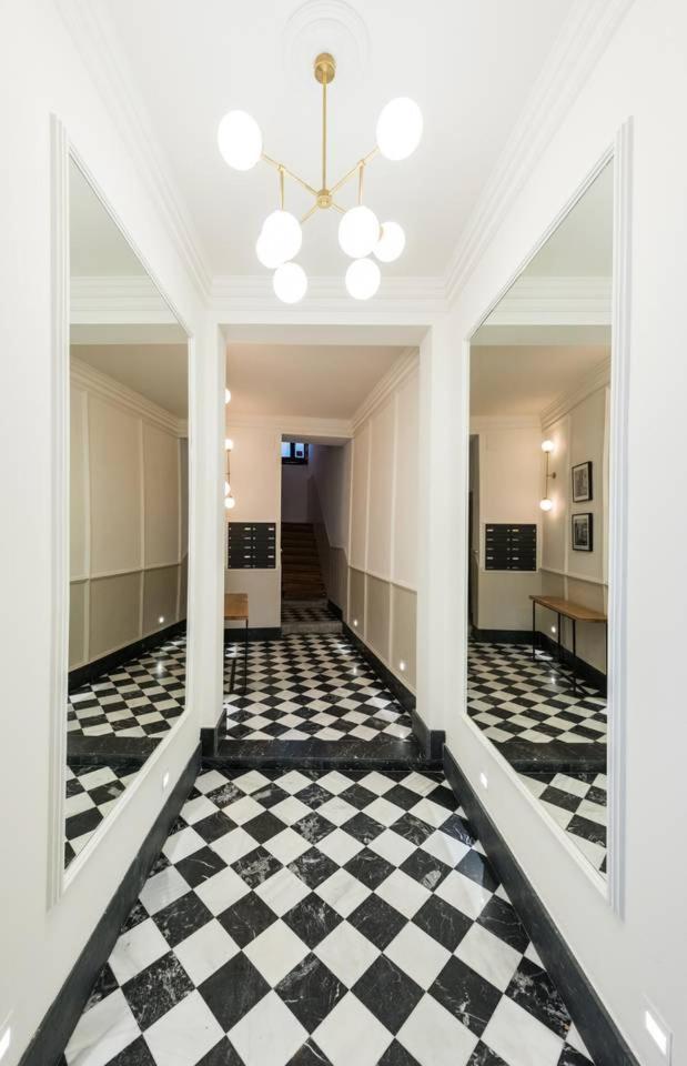 Explore Madrid from a warm apartment with patio at a newly refurbished manorial building