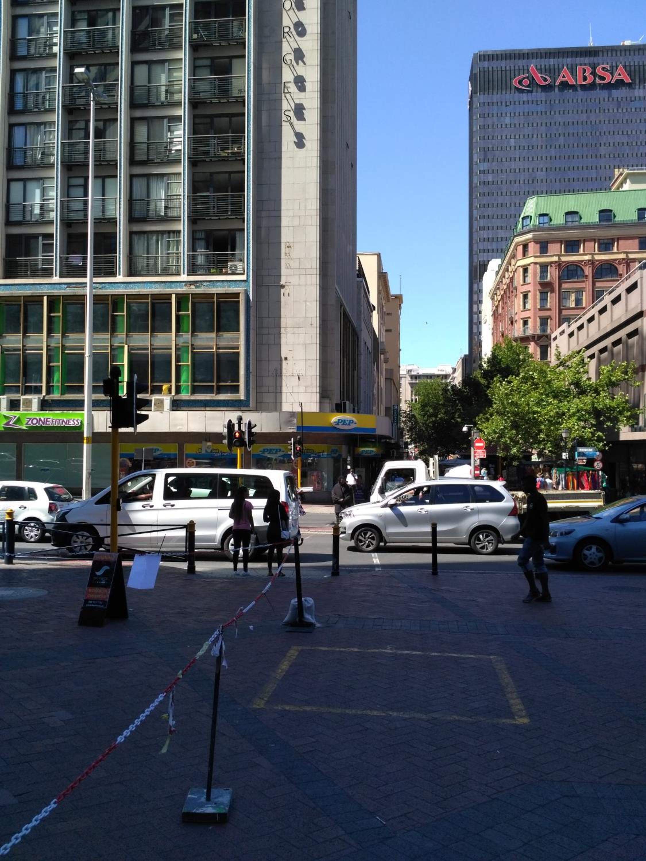 At St. George's Mall