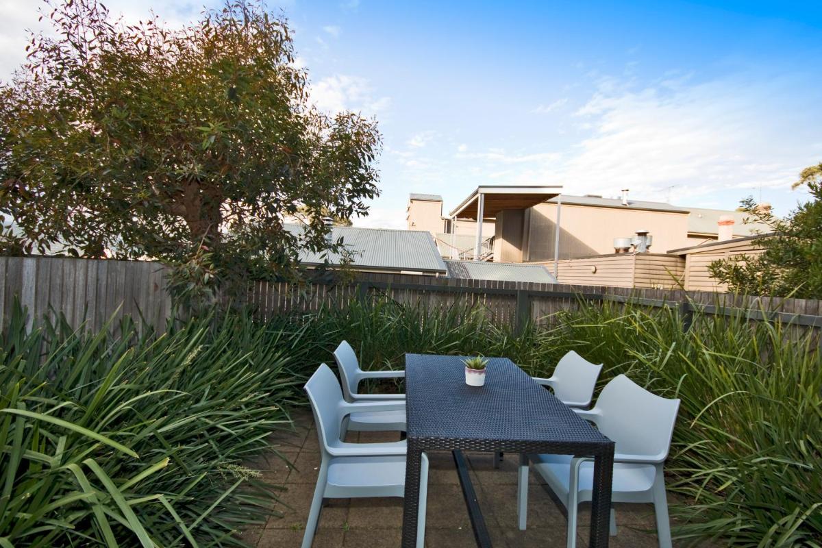 outdoor BBQ area
