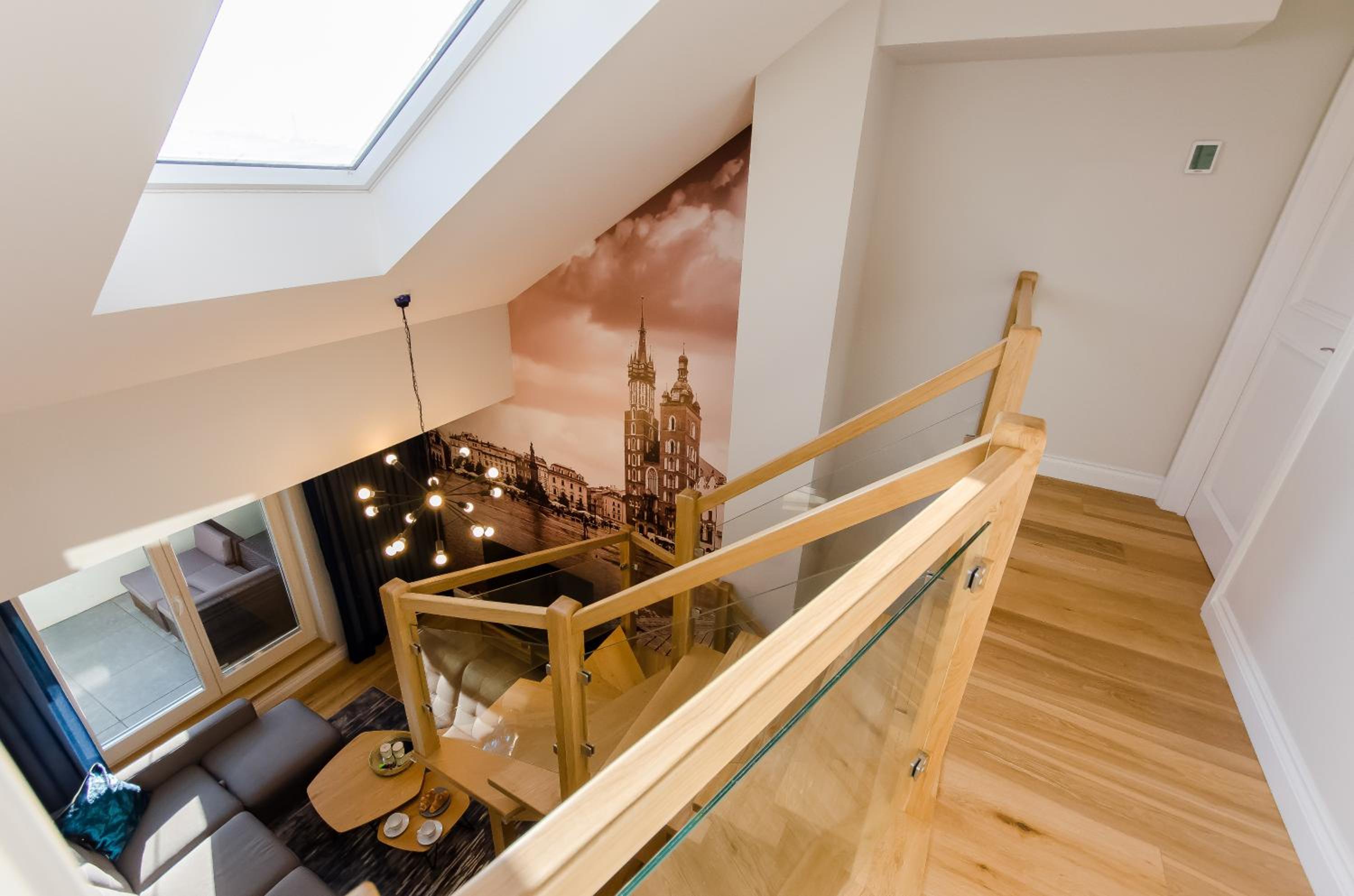 Kazimierz Penthouse with private terrace