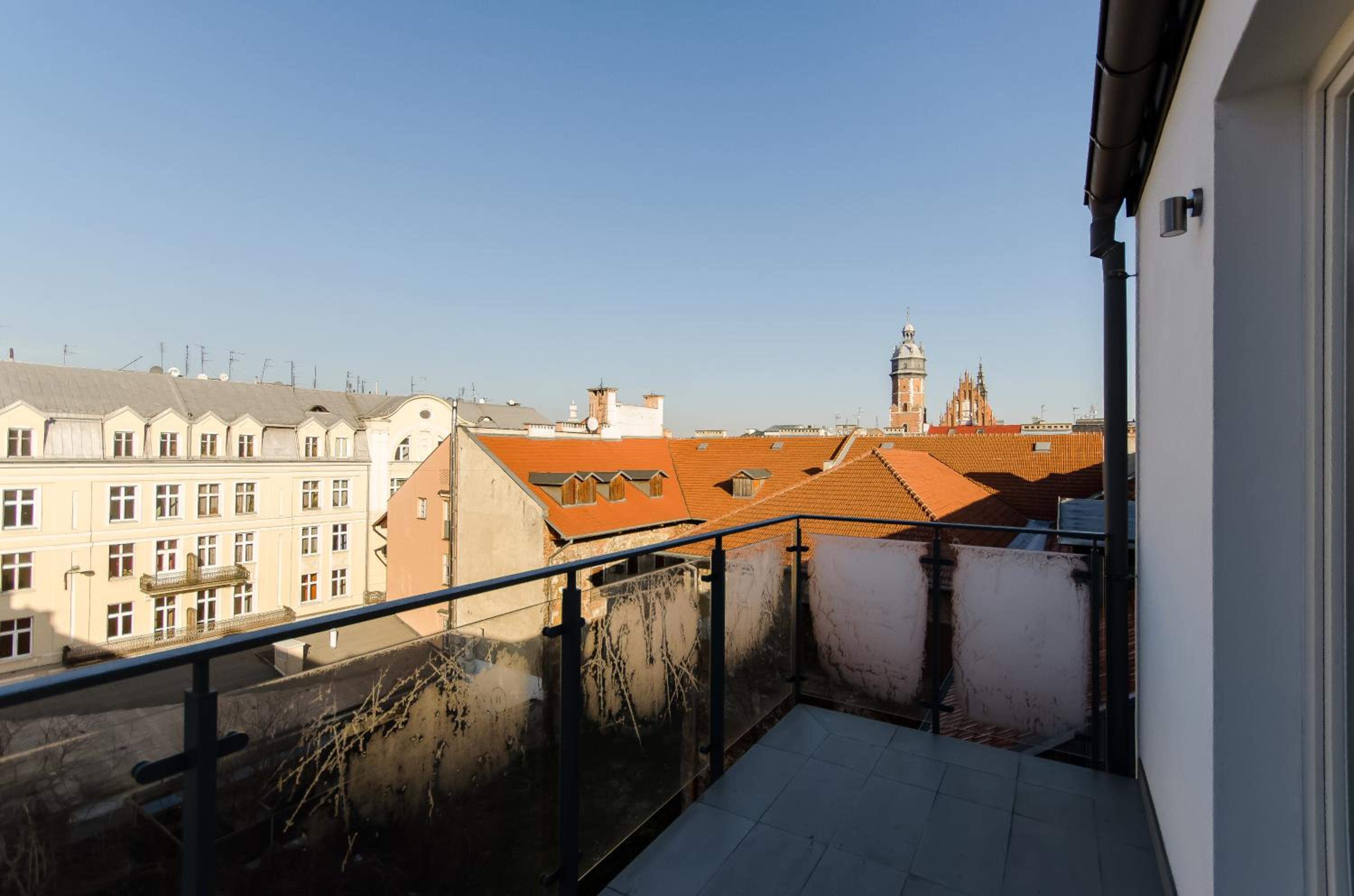 Kazimierz Penthouse with private terrace