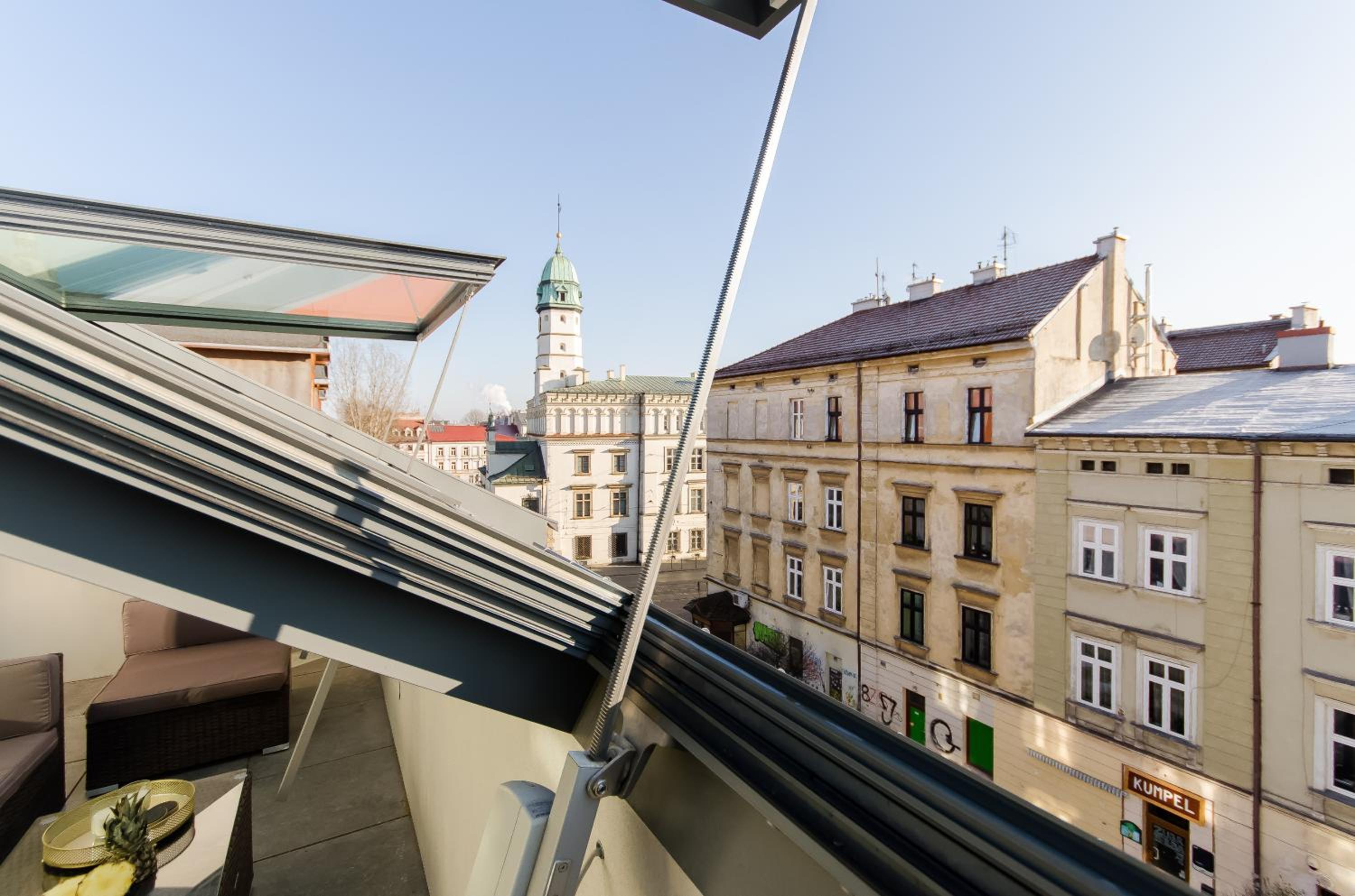 Kazimierz Penthouse with private terrace