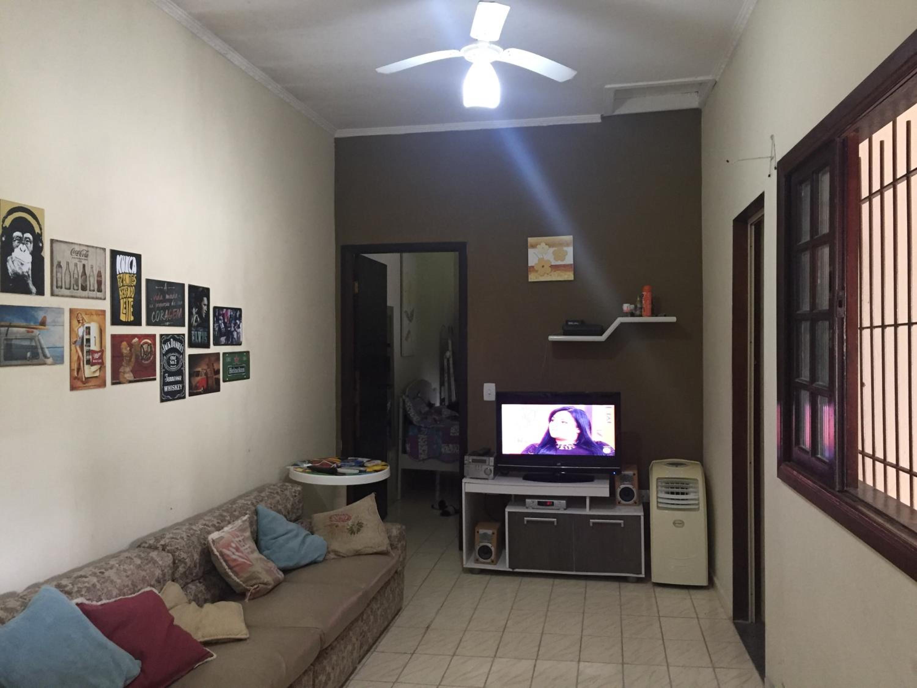 Casa em frente à praia Boracéia