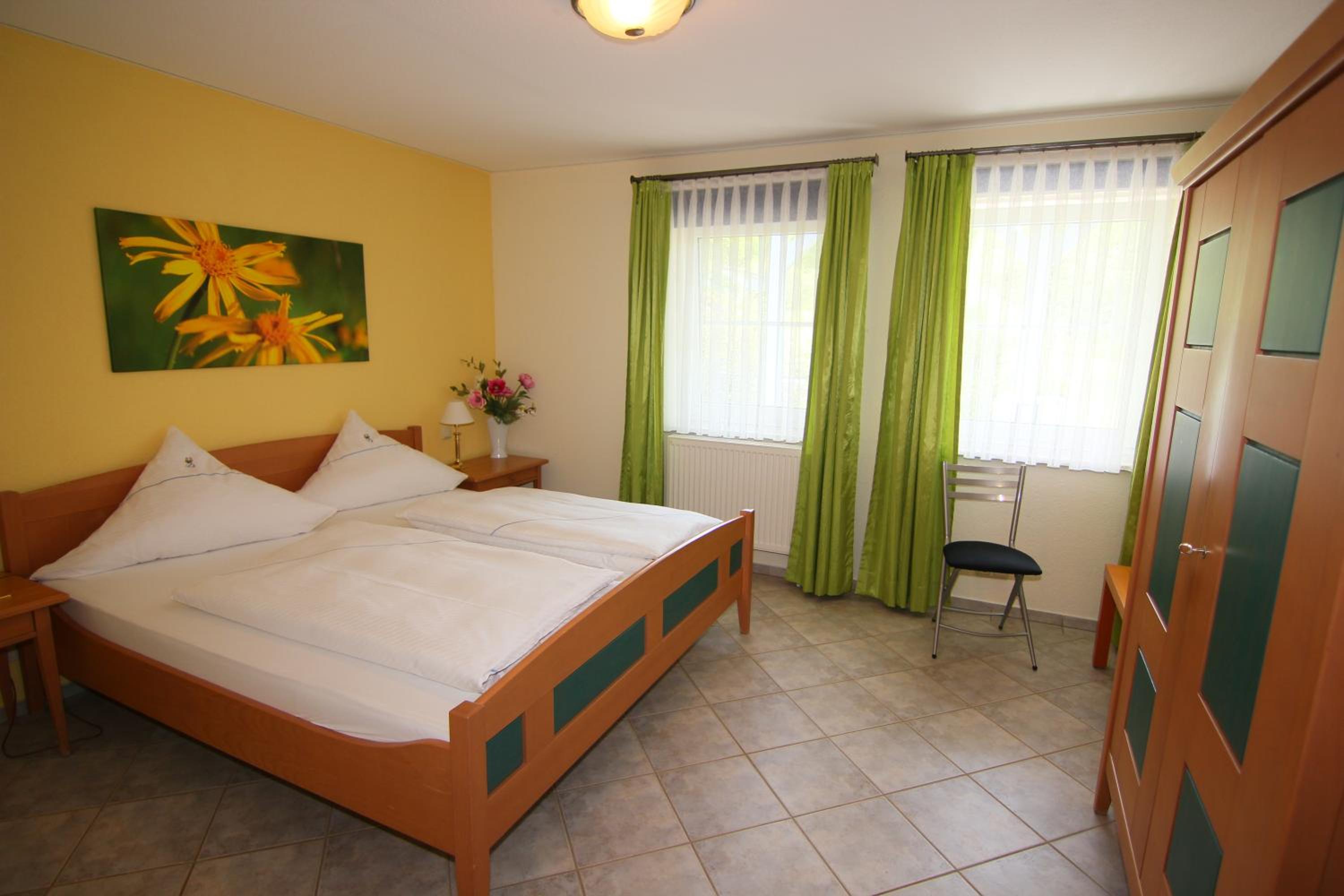 Pension im Vorhof