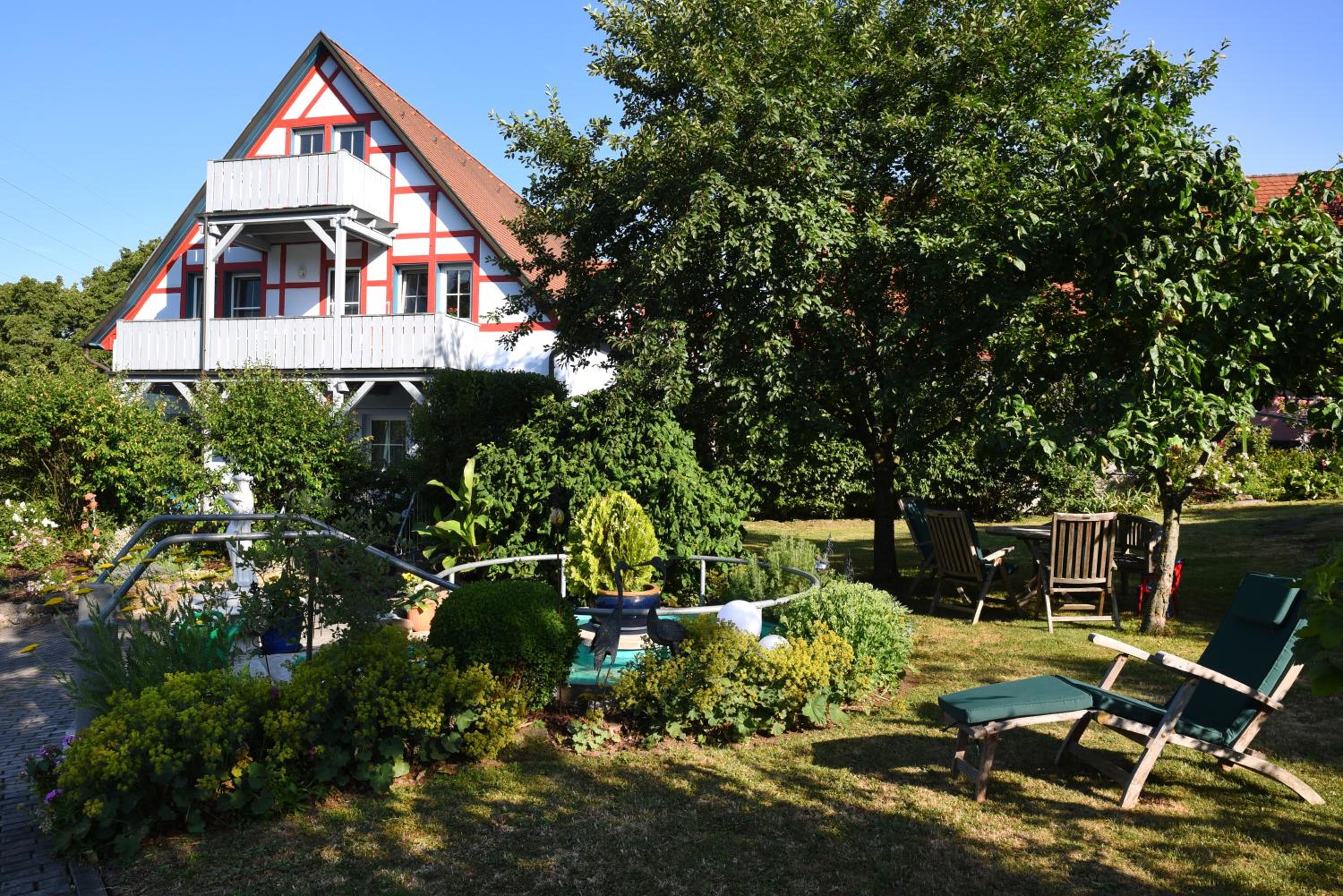 Pension im Vorhof