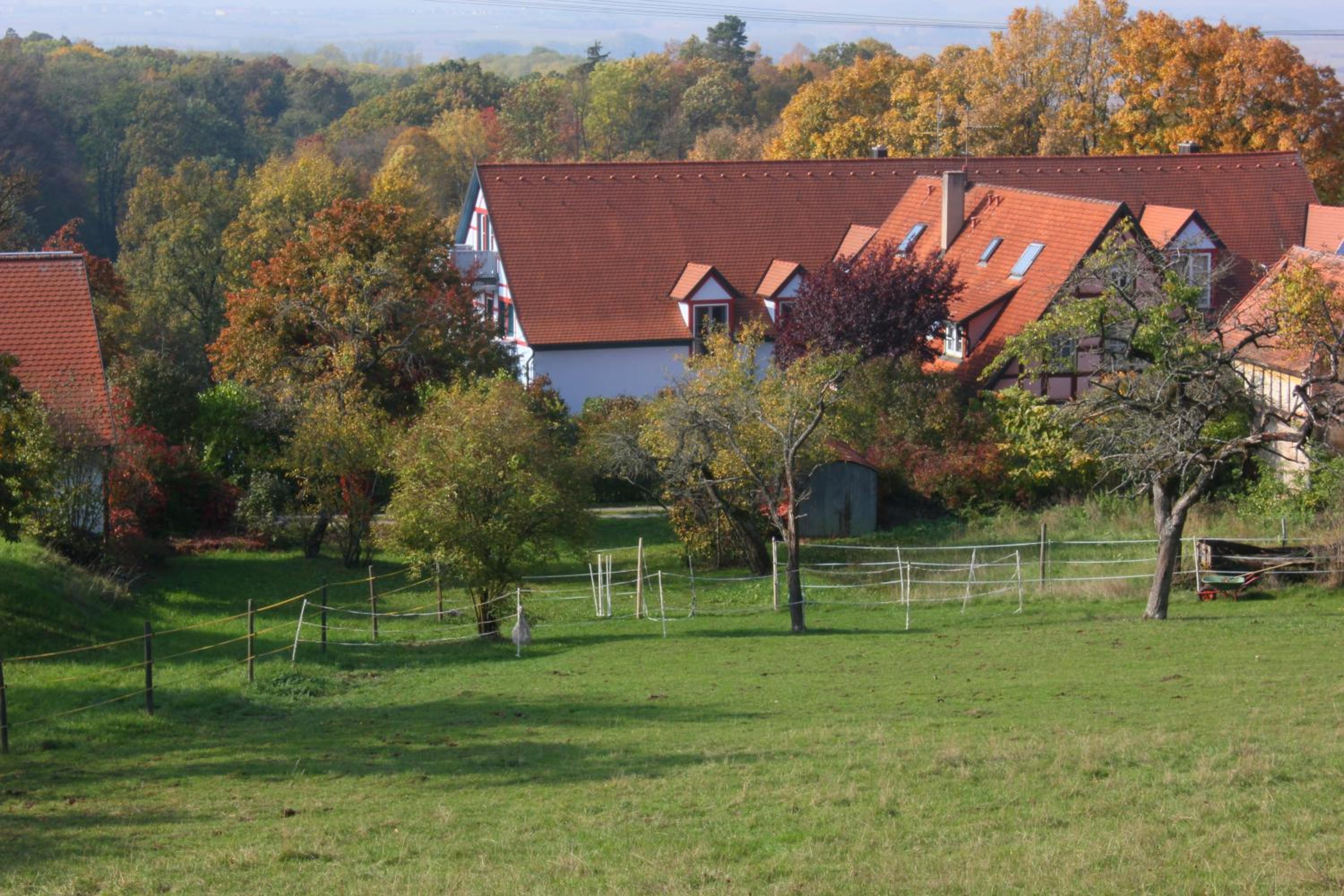 Pension im Vorhof
