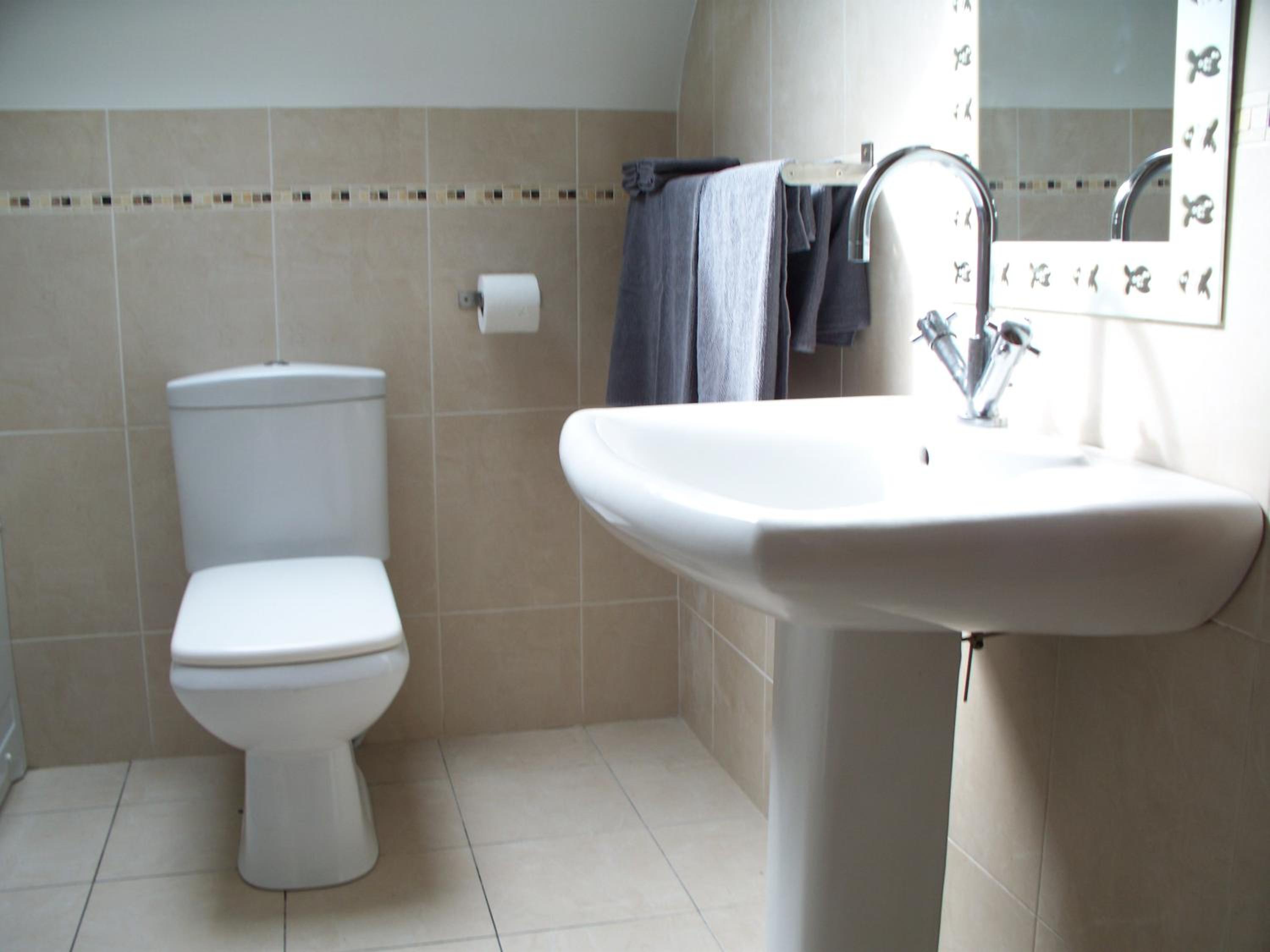 Blackberry Lodge Accommodation en Doolin — bathroom
