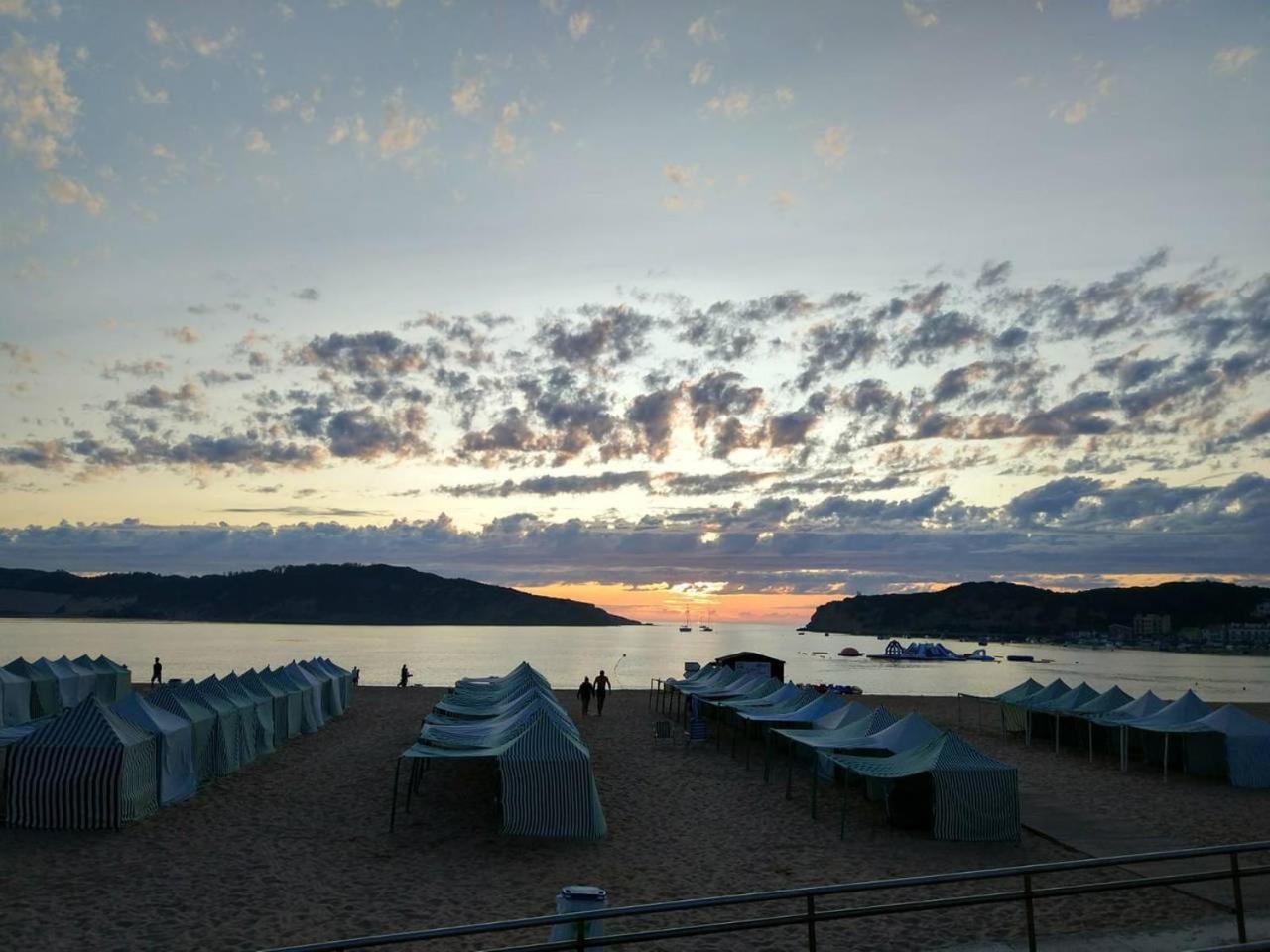 Apartamento a 4min da praia com lareira