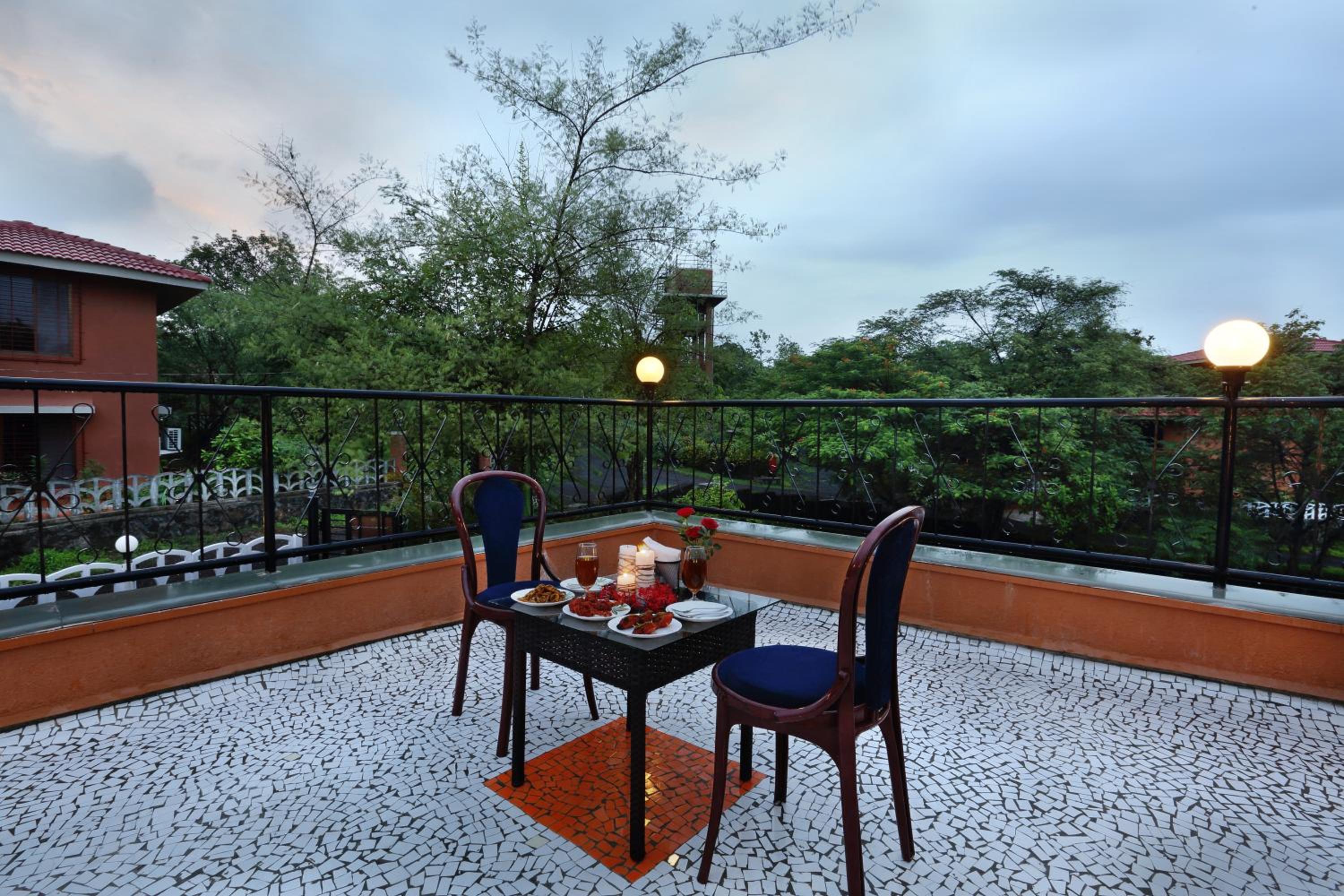 SaffronStays Nithyam - 2BR budget pool villa in Wada, gated community, Wi-Fi, river walk, near Mumbai via NH48 view 2