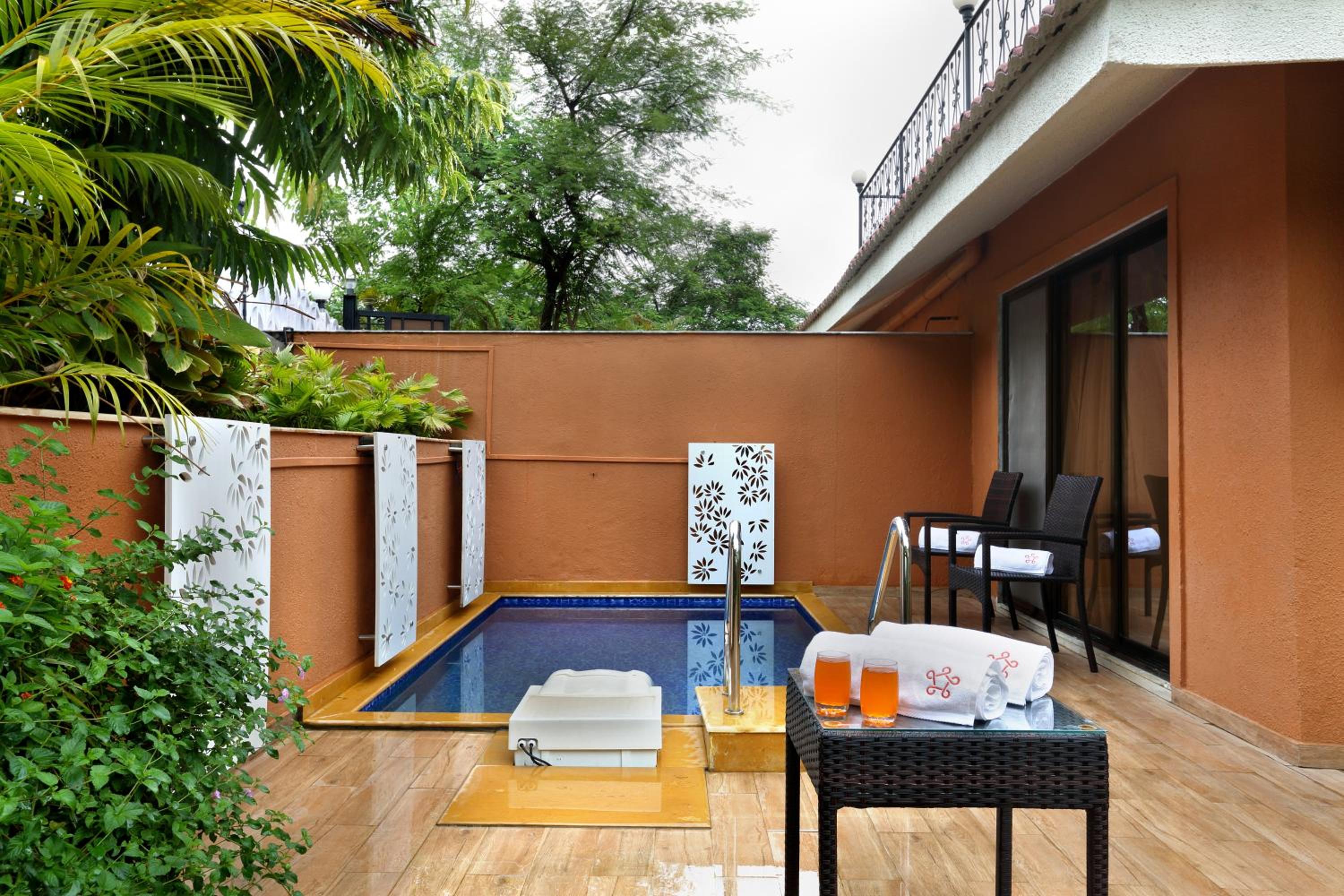 SaffronStays Nithyam - 2BR budget pool villa in Wada, gated community, Wi-Fi, river walk, near Mumbai via NH48 view 5