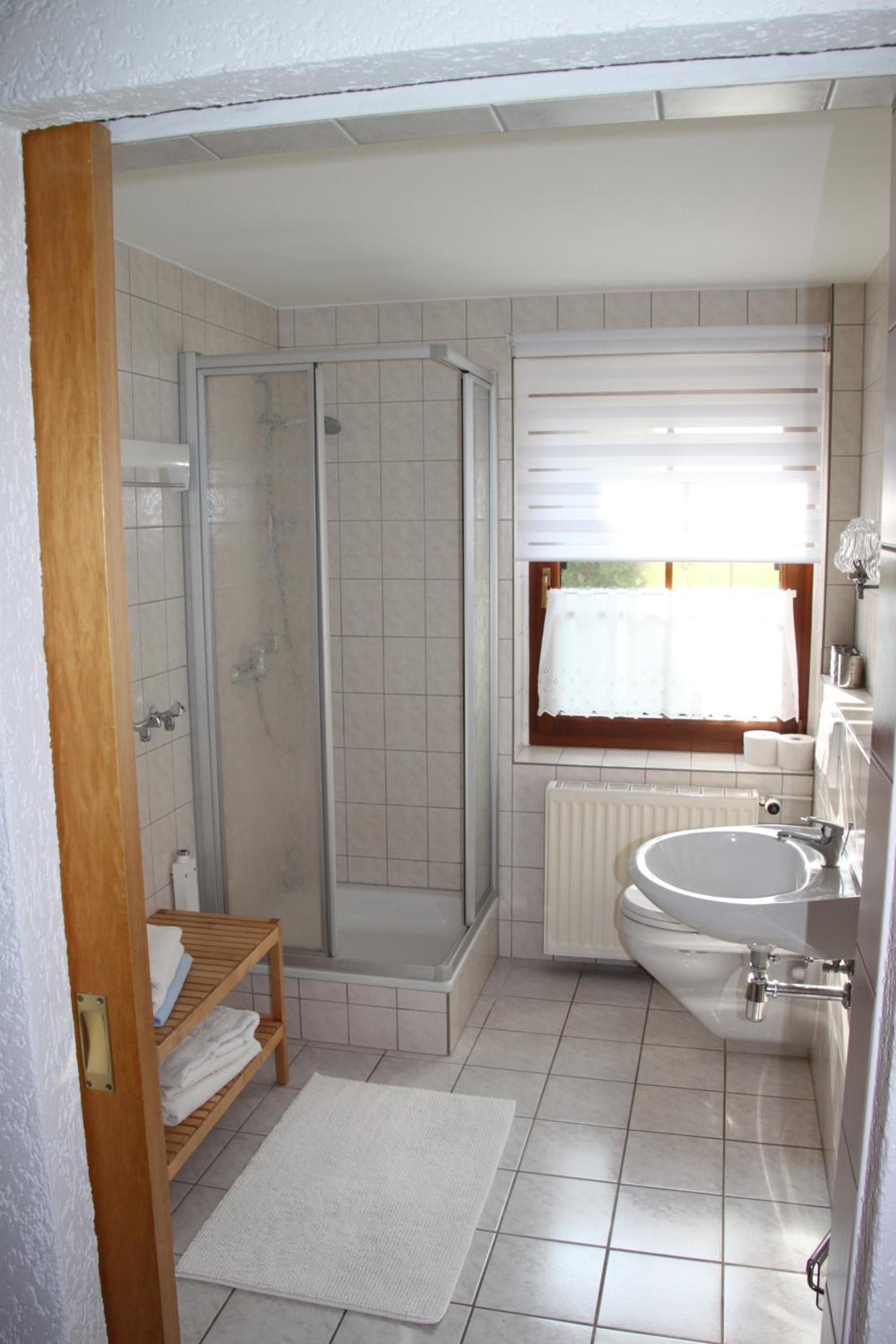 Ferienwohnung Kranichnest en Malschwitz — bathroom